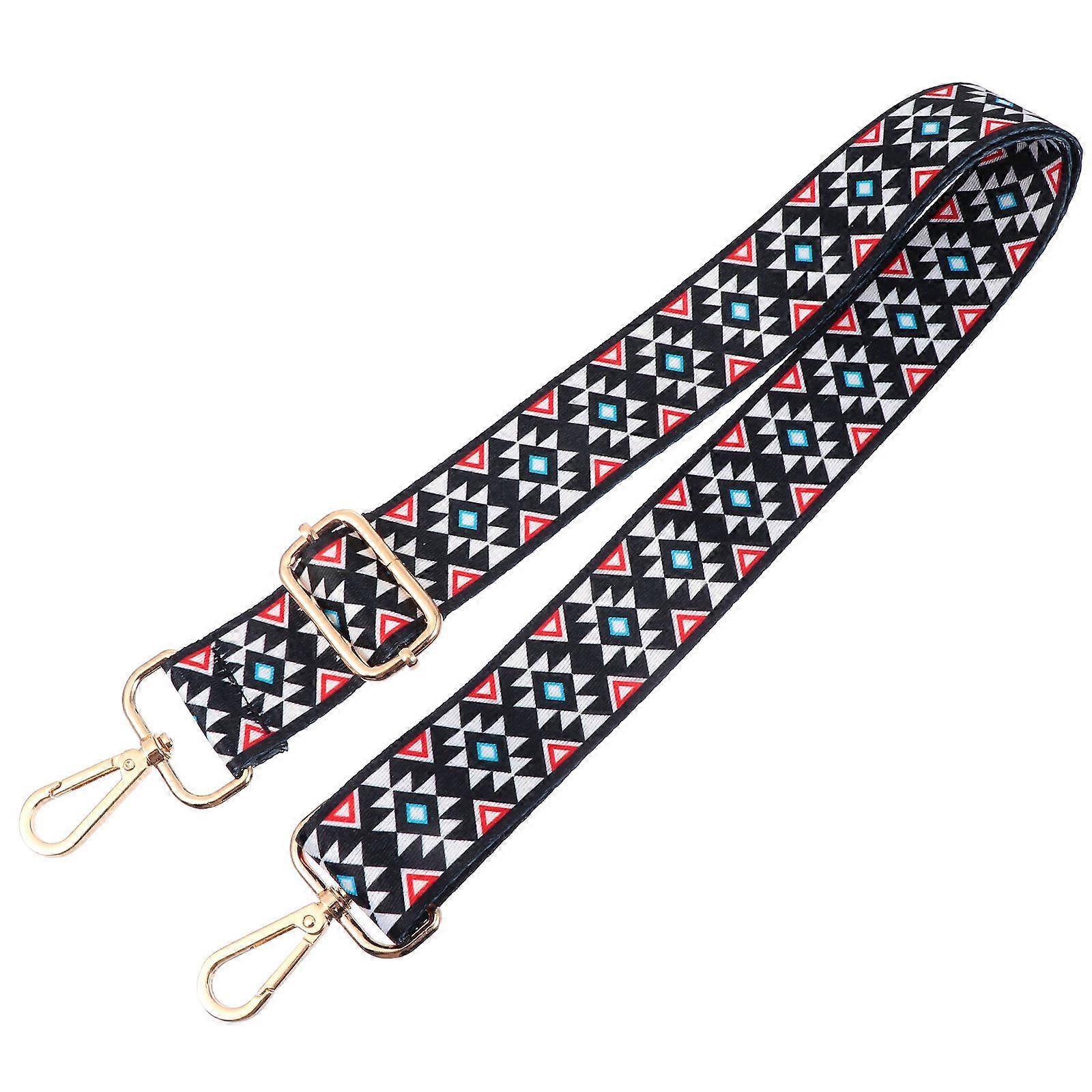 Ethnic Style Bag Shoulder Strap Colorful Bag Strap Replacement 1Pcs for Decoration