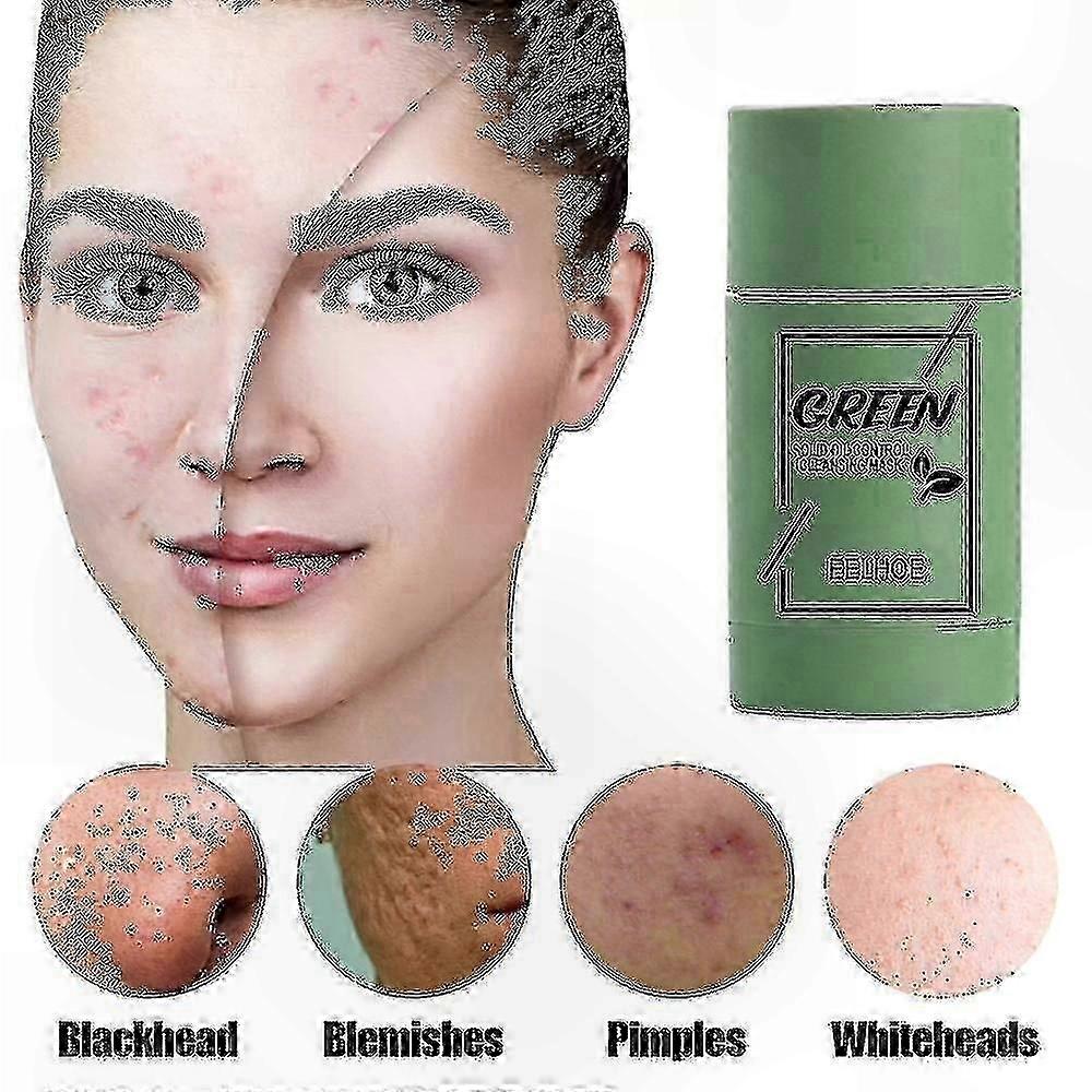 Purifying Solid Mask for Oil Control and Acne Care with Eggplant Extract Benefits