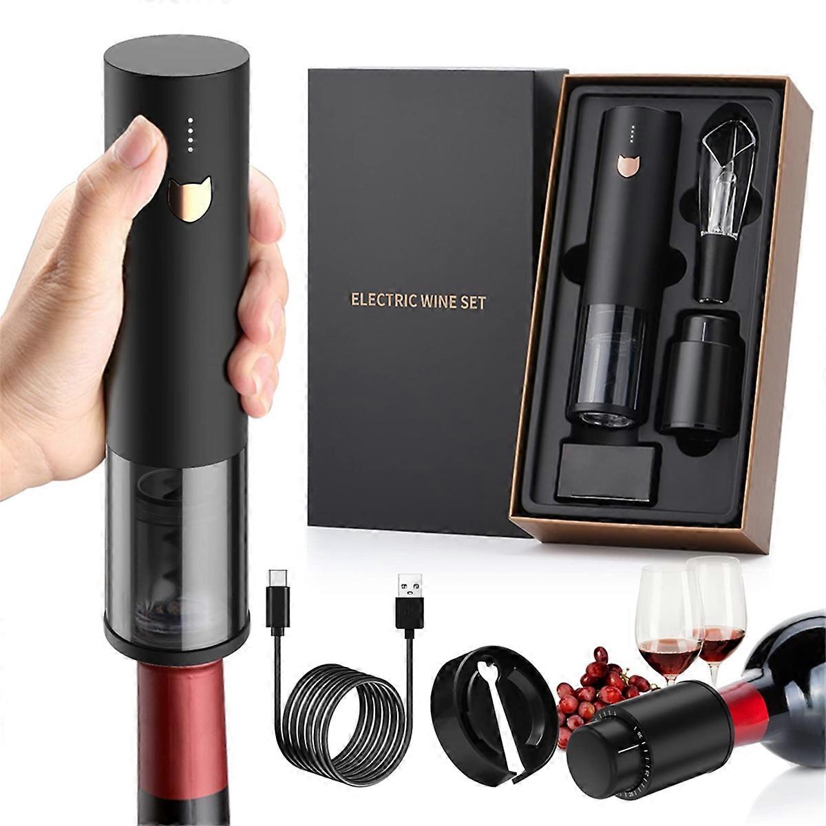 Wine Gifts-Electric Wine Opener-Automatic Wine Opener Rechargeable