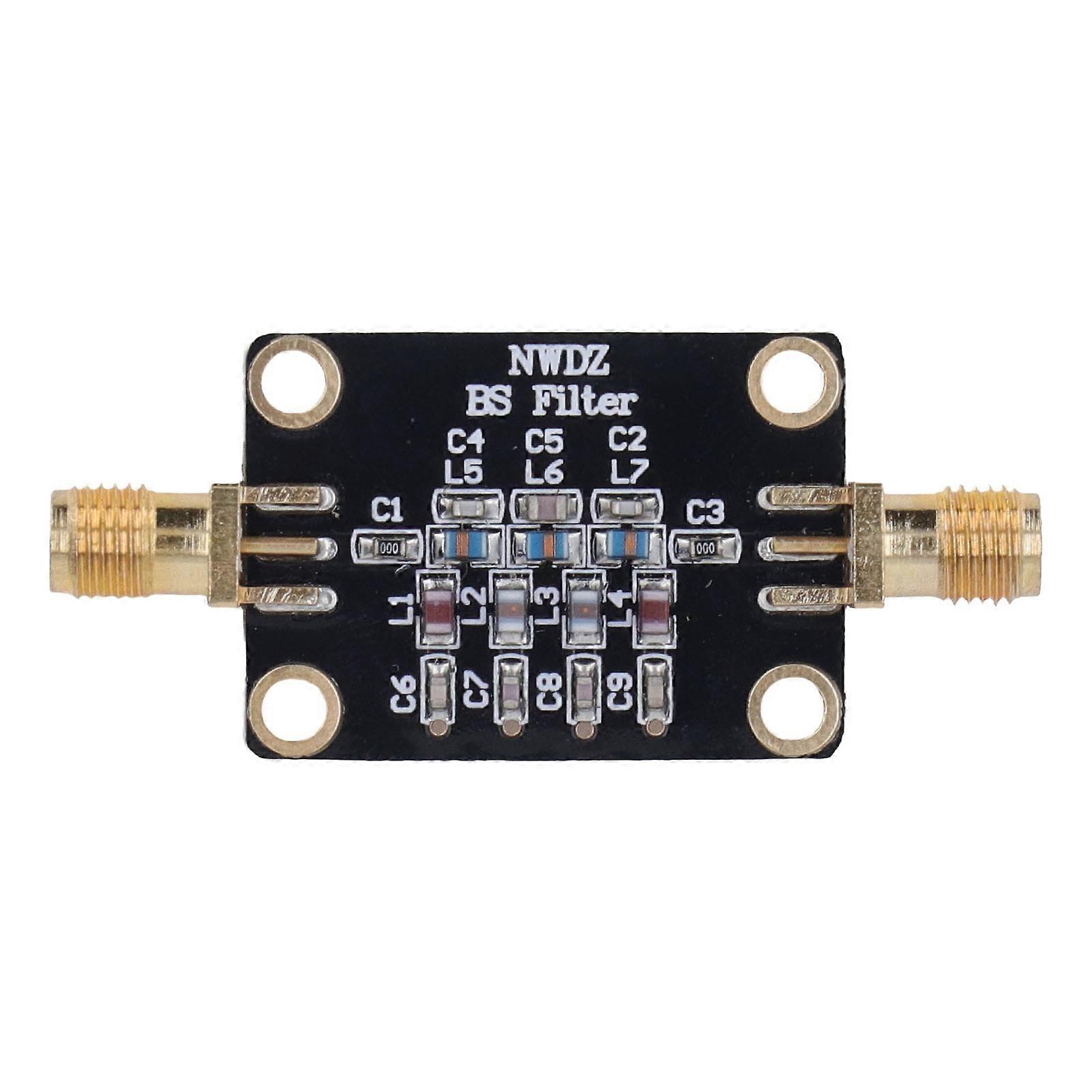 Module de filtre coupe-bande anti-interférence FM à faible perte 88 à 108 Mbit/s, filtre coupe-bande pour la réduction du bruit
