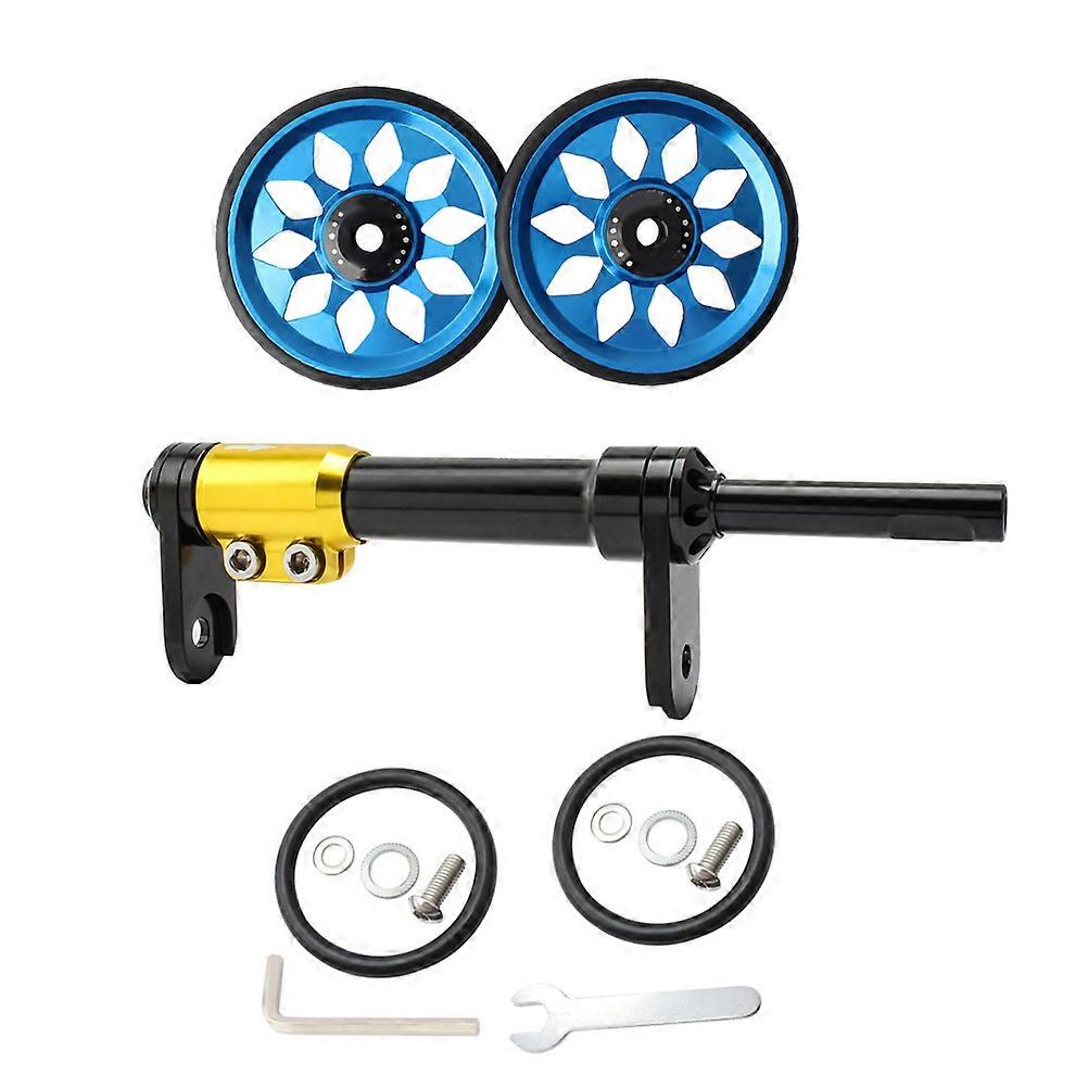 Easy Wheel Extension Rod for Folding Bike 2Sets Rear Rack