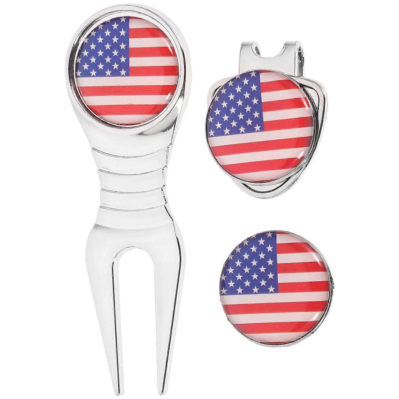 Divot Tool Professional Ball Marker for Golf Accessories 1Set