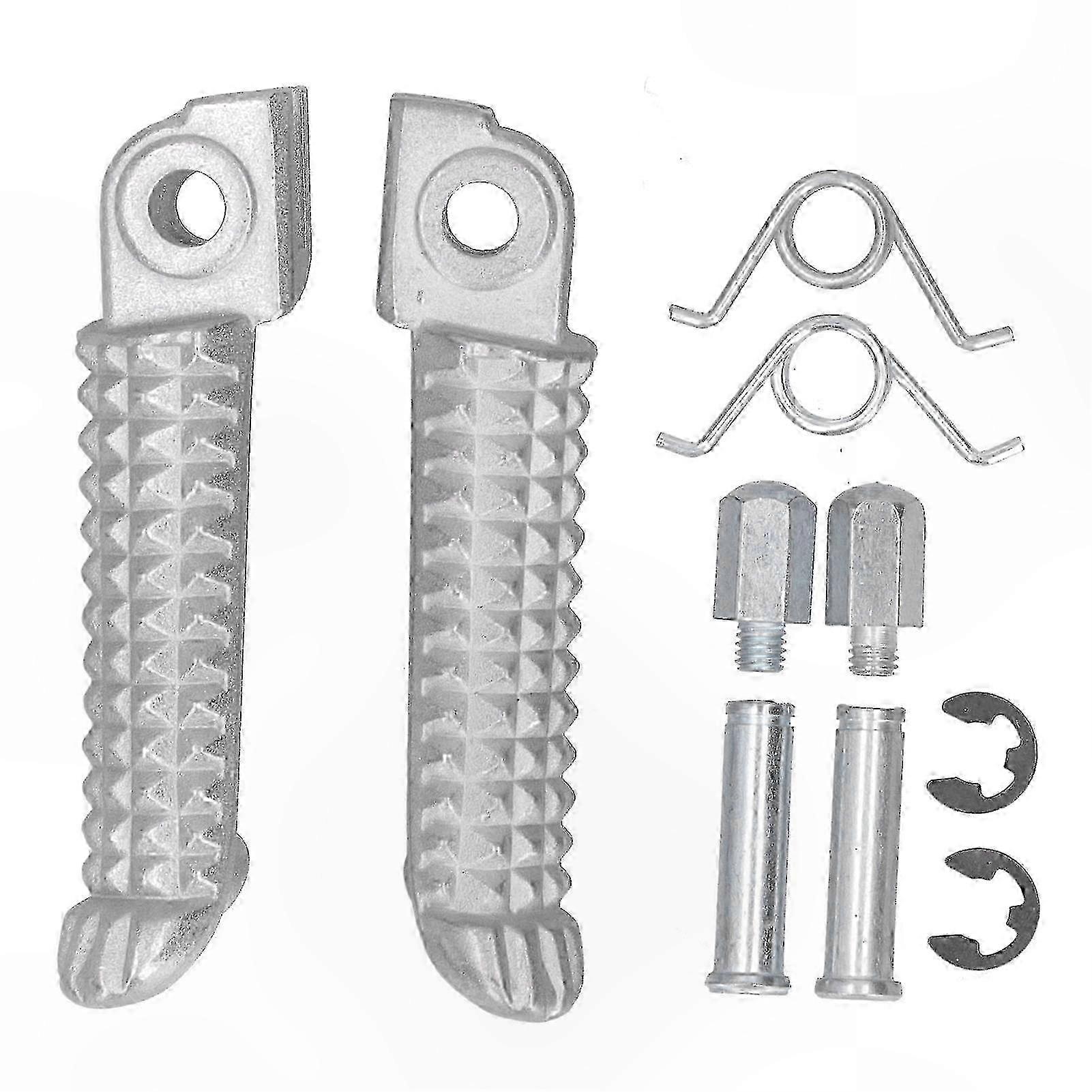 Universal Footrests for Sportbikes and Cruisers with Adjustable Design