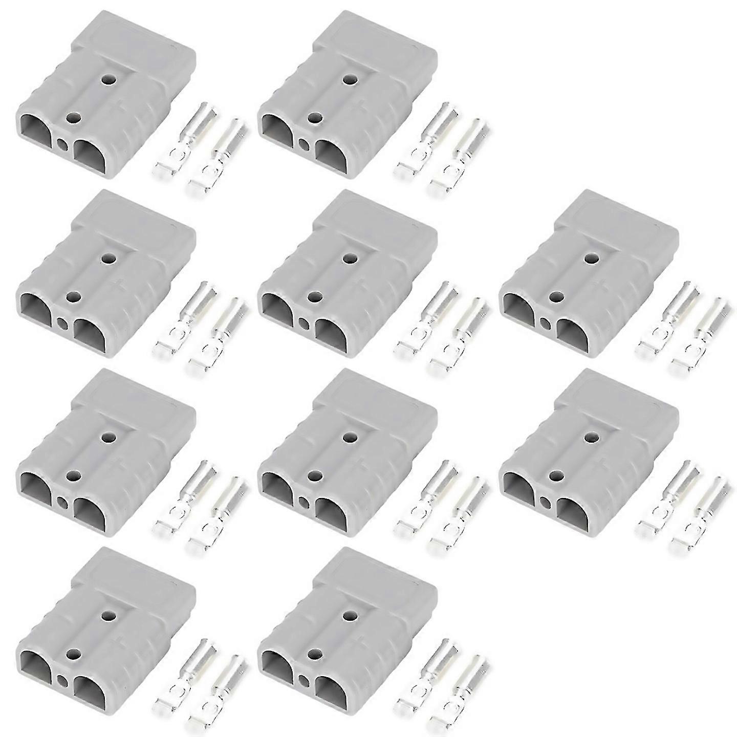 For 50a High Current Connector For Electric Vehicle Batteriesups Gray
