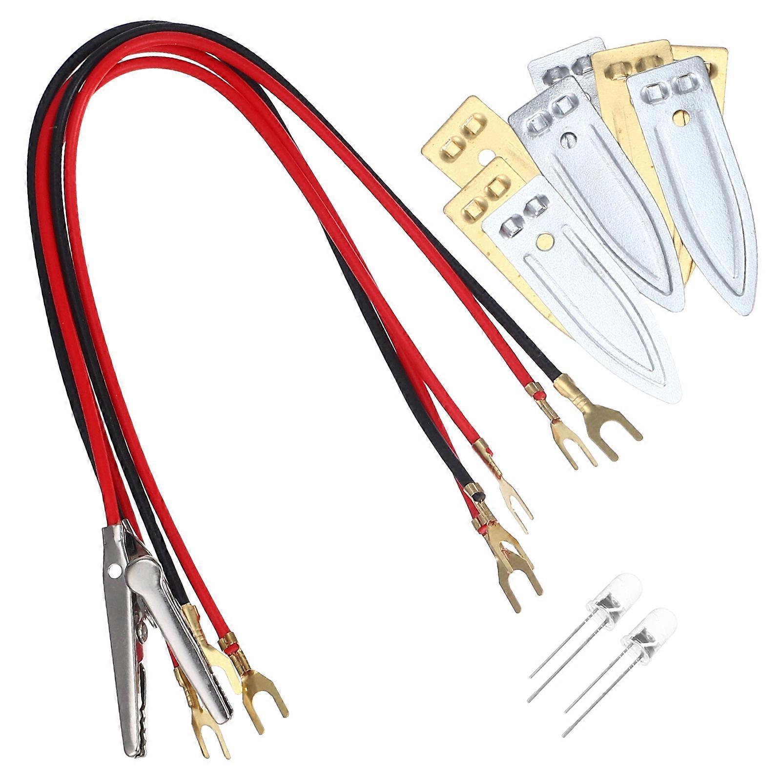 Potato Science Kit for Children and Students in Educational Activities Utilizes Metal to Generate Electricity 1 Set