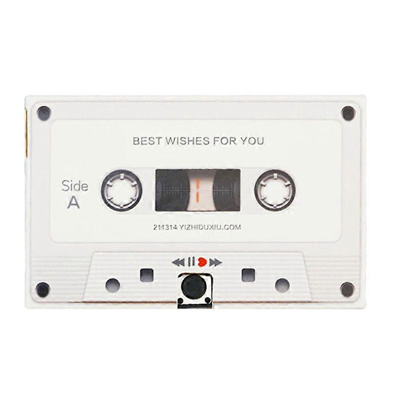 Recording Greeting Card Exquisite Unique Reusable Recordable DIY Greeting Card for Birthday Anniversaries Type 1