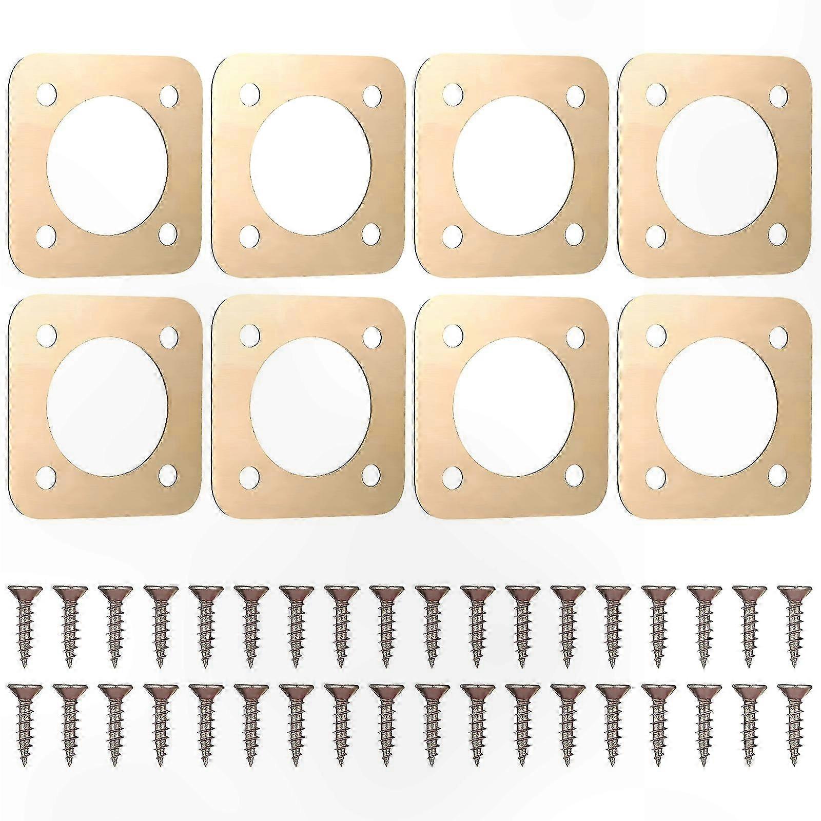 Birdhouse Protector Shields - 8 Pack Copper Guards to Defend Bluebird Houses from Predators