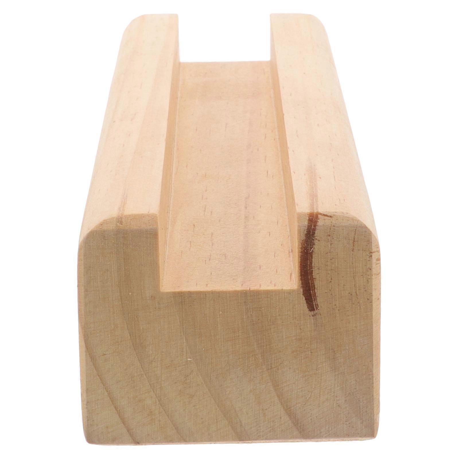 Solid Wood Floor Mirror Stand for Secure Holding 4Pcs Set