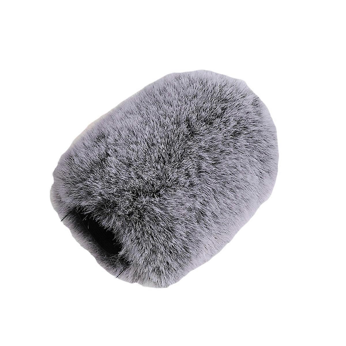 Microphone Furry Windscreen Muff Microphone Wind Cover Fuzzy Microphone Cover Fuzzy Microphone Filters for AT2020
