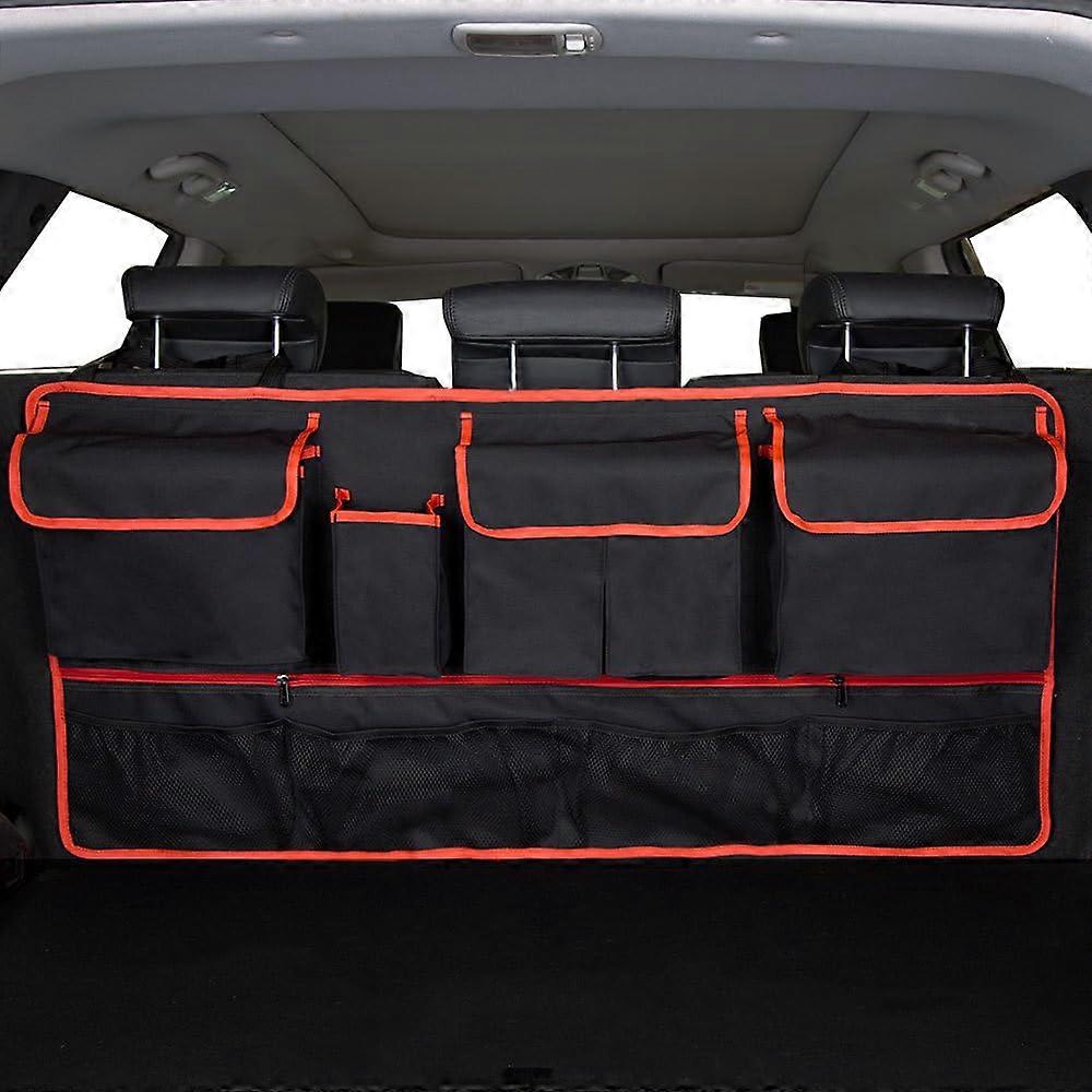 Car Boot Organiser for Toyota Camry XV50 XV70 2011-2021 Durable Collapsible Storage with Adjustable Straps and Hanging Bag