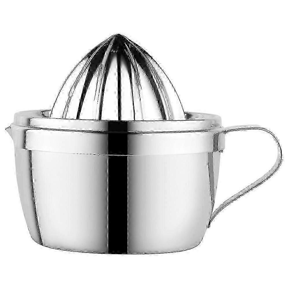 Manual Citrus Juicer, Stainless Steel Juicer for Lemon Oranges and Grapefruits, Dishwasher Safe