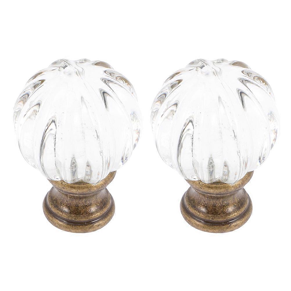 Decorative Lamp Finials Cap Knob For Stylish Table Lamps And Desk Lights In 4.50X2.80X2.80CM 10 Pcs