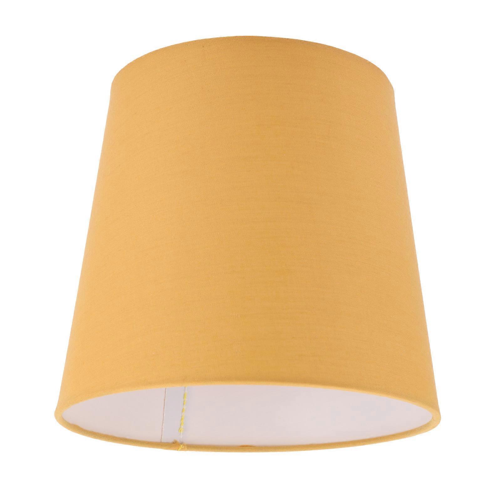 Yellow Cloth Lamp Shade for Simple Lamp Shade 3Pcs for Bedroom