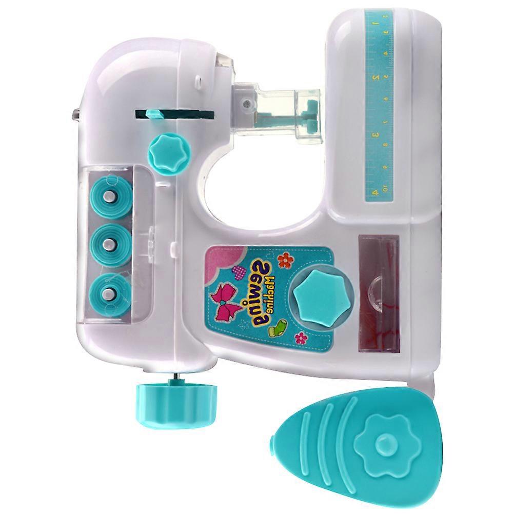 Simulation Sewing Machine Toy Mini Electric Sewing Machine Toy Set 3Pcs