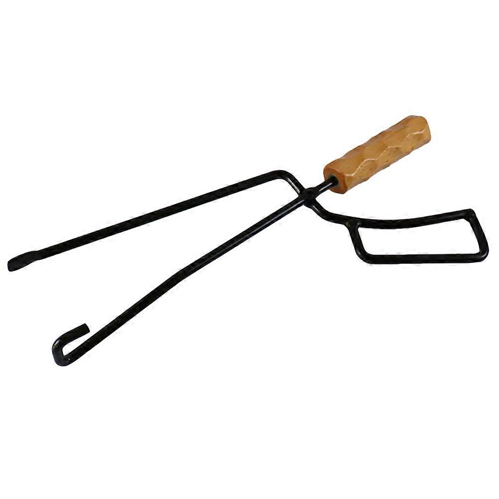 Firewood Tong Heavy Duty Fireplace Tool for Outdoor Use 3Pcs Set