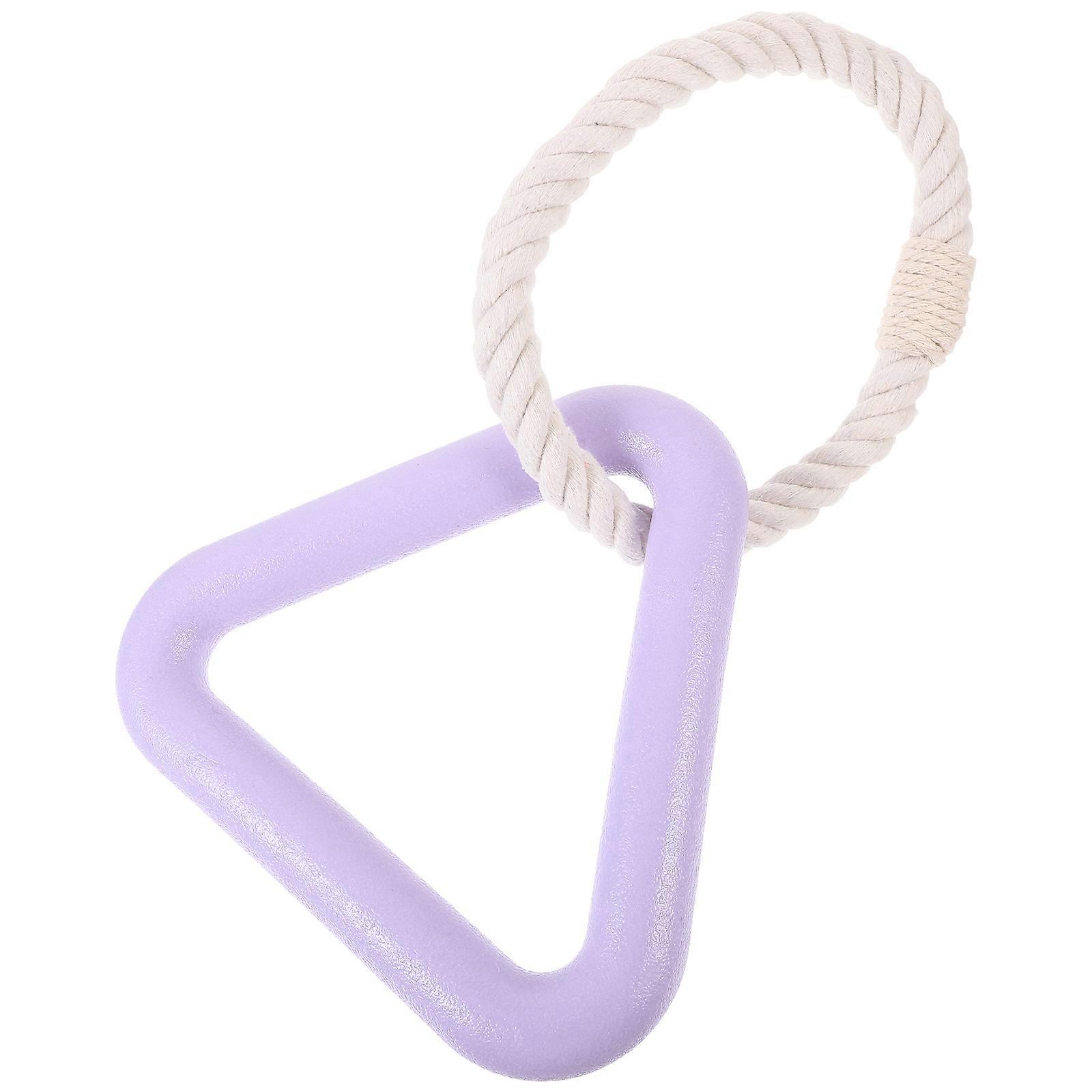 Lot de 4 jouets à tirer pour chiens, corde interactive à mâcher en caoutchouc durable