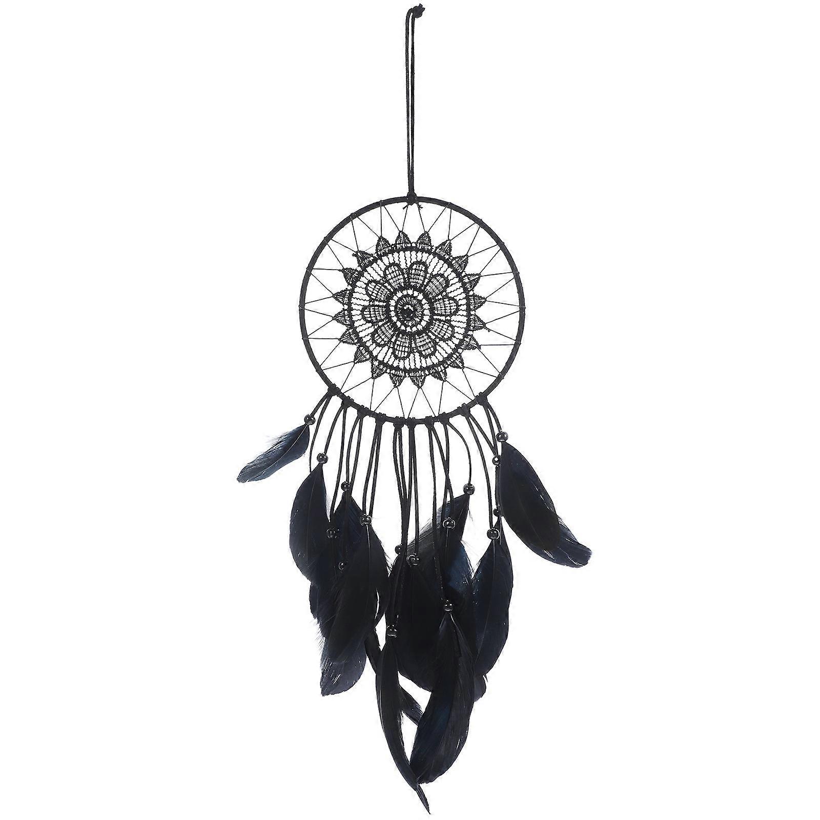 Catcher Pendant for Decor 2Pcs Creative Plume Woven Hanging