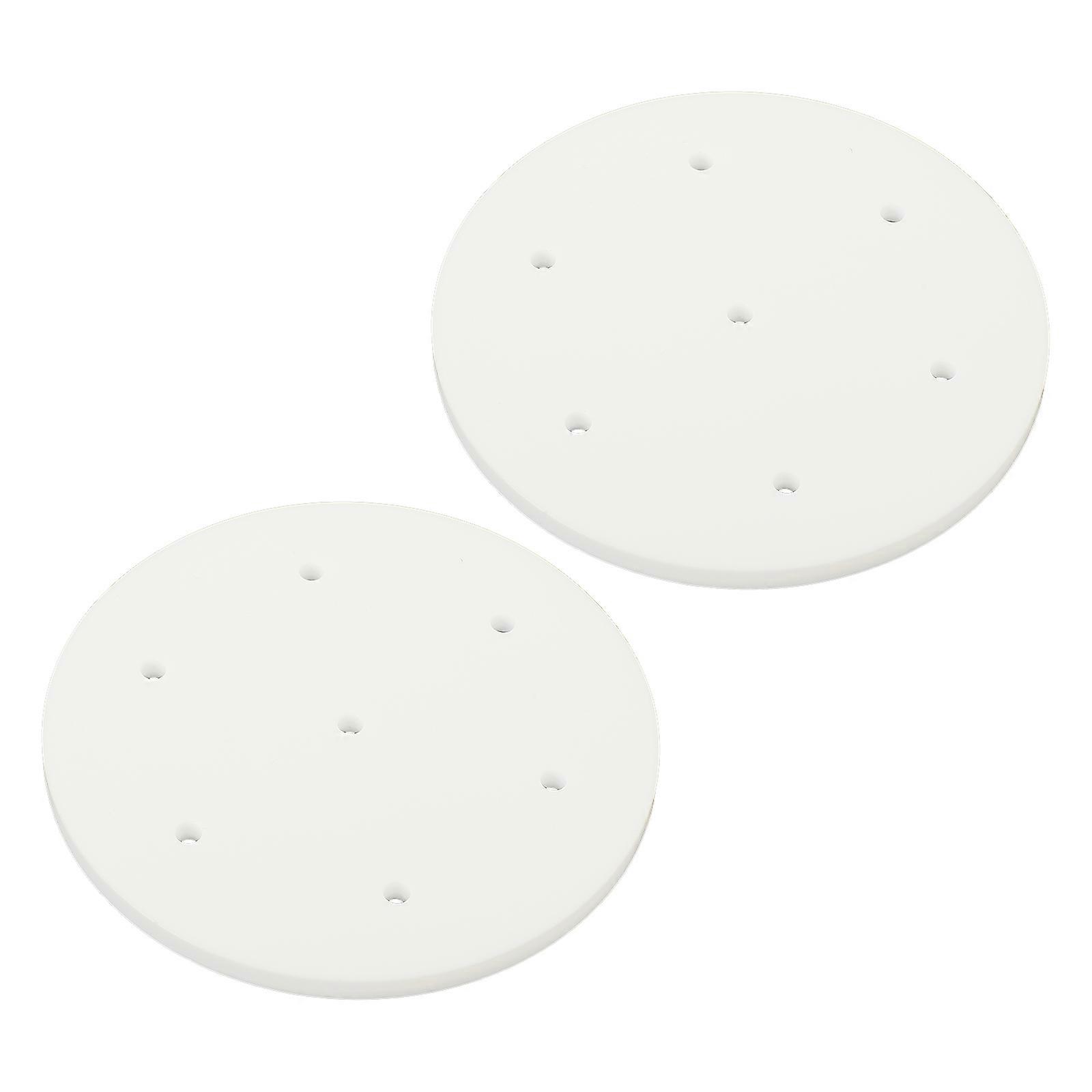 2Pcs Acrylic Lollipop Storage Rack Stand for Storage Use White