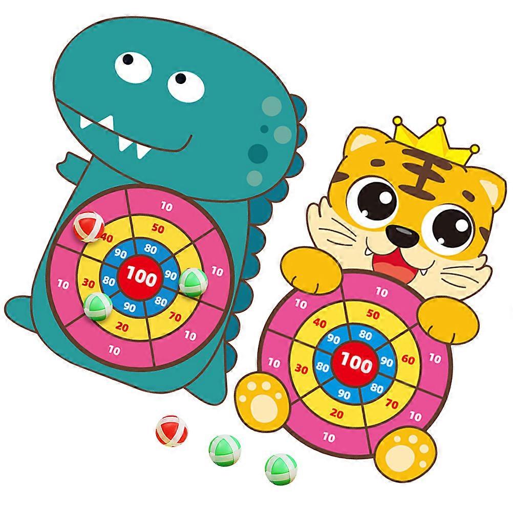 8 Sets Of Cartoon Board Games For Kids Designed To Enhance Hand Eye Coordination And Color Recognition In Vibrant Assorted Color