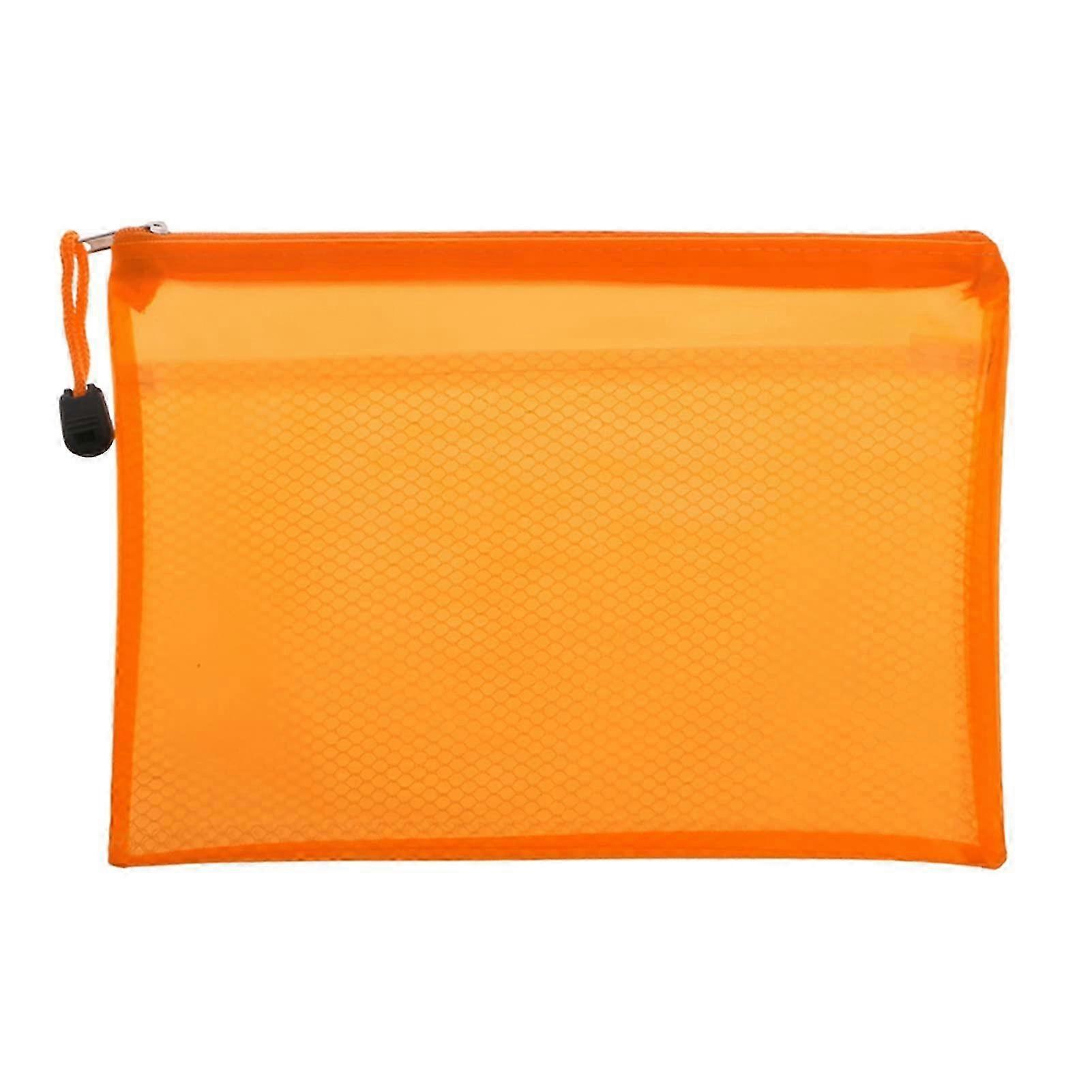 2025 Zippered Document File Pocket Storage Organizer for School Office Supplies Storage Clipboard Folder (Color: B)