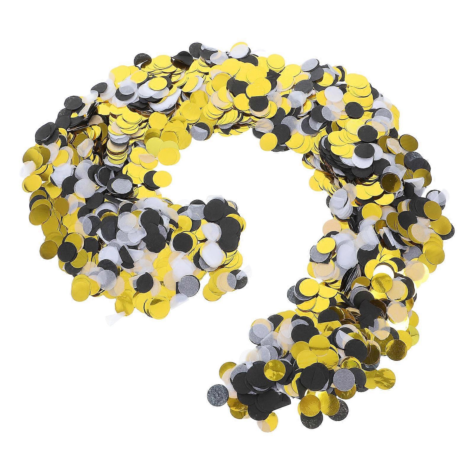 Party Confetti Round Paper Confetti for Decoration 2Pcs 1 Bag