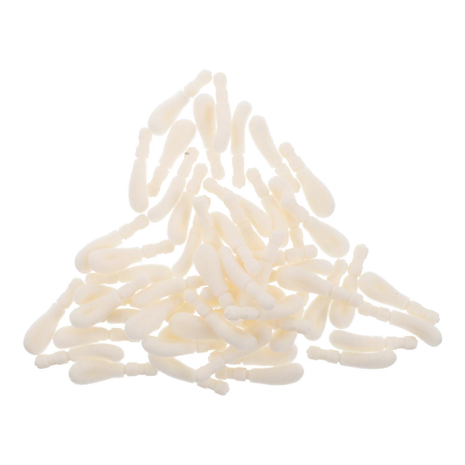 Lip Gloss Brush Replacement Lip Brush Head for Cosmetic Makeup 250Pcs