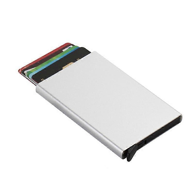 Minglan Aluminum Card Holder Slim Card Case Minimalist Card Wallet Pops Up Card For Men