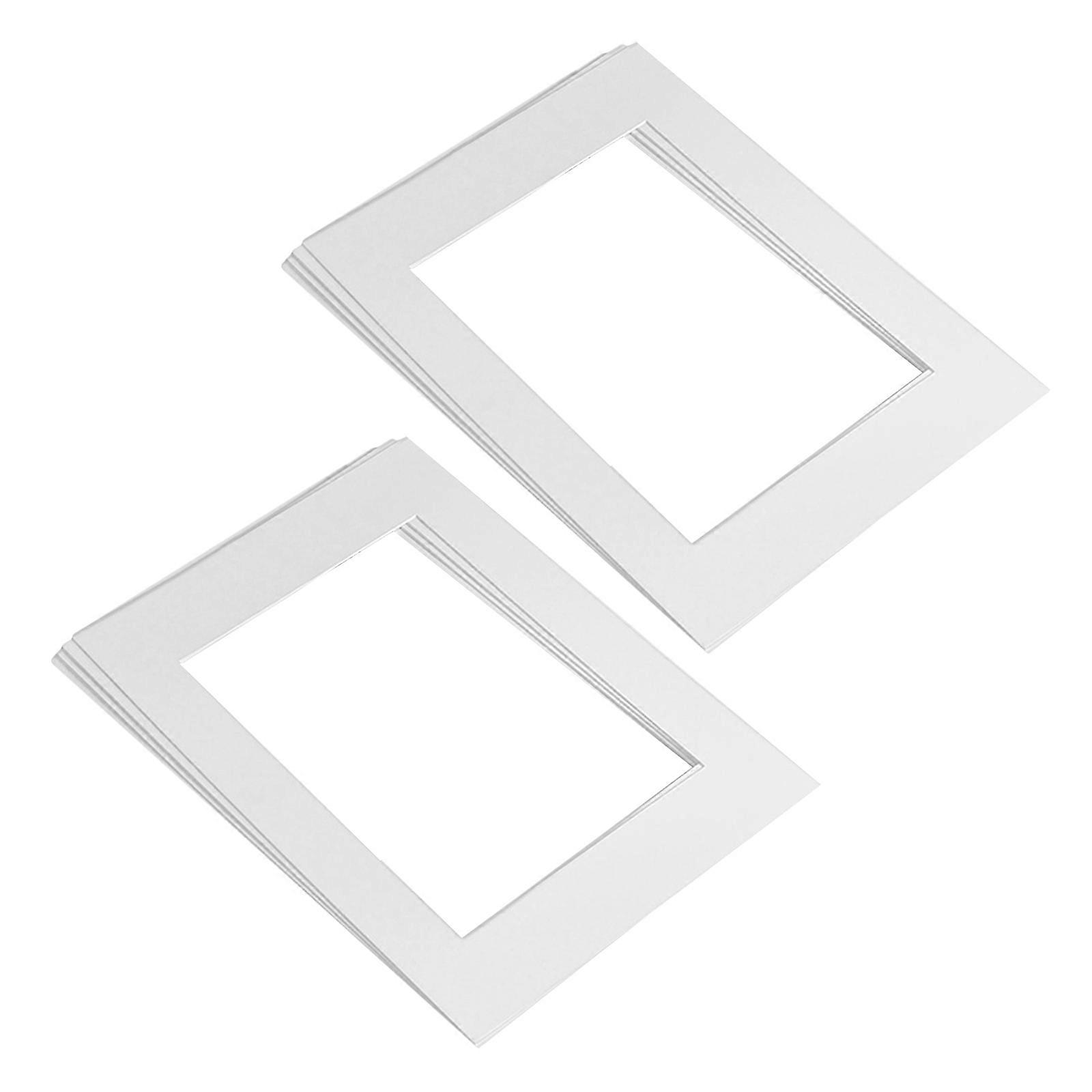 White Photo Frame Backing Board for DIY Picture Mounting with 20Pcs Sheets