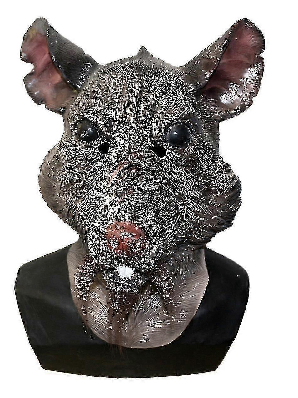 ラテックスファンシーアニマルヘッドパーティードレスアップコスプレマスケルダエカーニバルコスチュームマスク