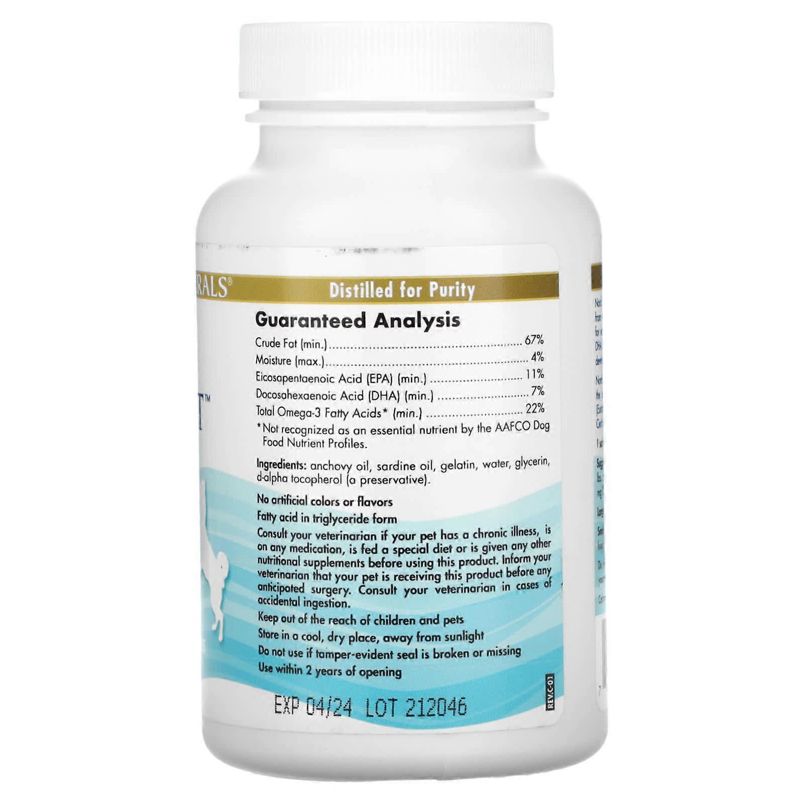 Omega-3 Pet, For Dogs, 90 Soft Gels