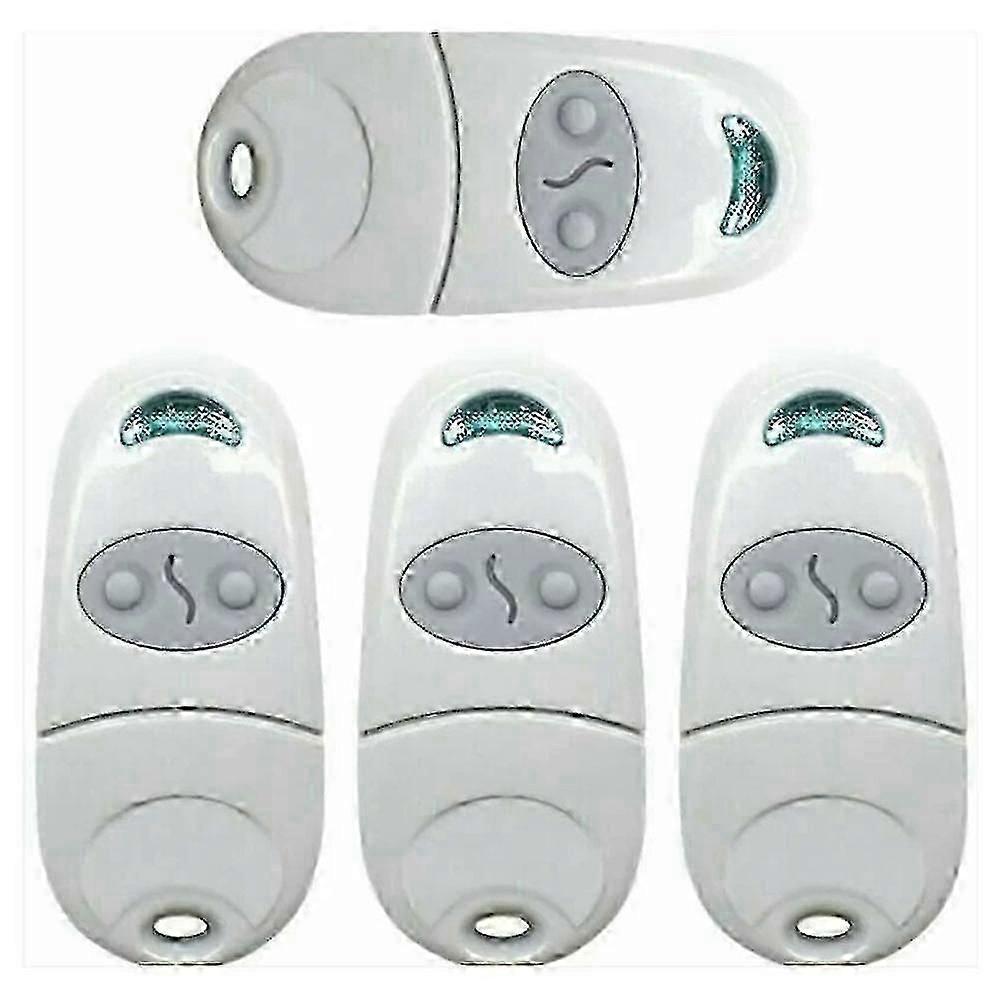 Universal Remote Control for CAME TOP432NA Garage Gate, 4-Pack Motorized Opener