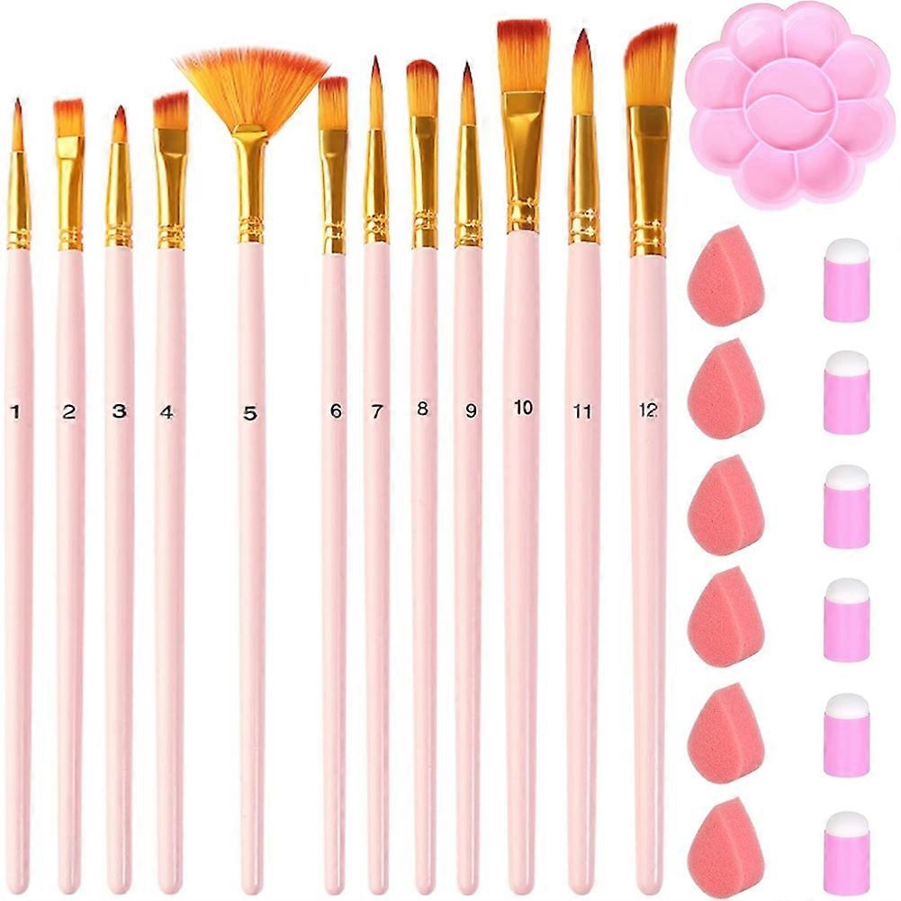 Ensemble de 12 pinceaux