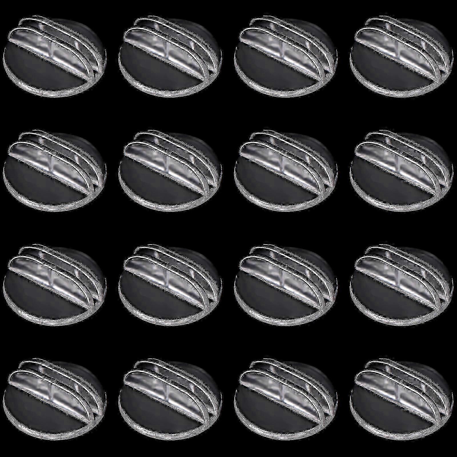 50 Pieces Game Card Stands Translucent Props Paper Board Card Stands-Good