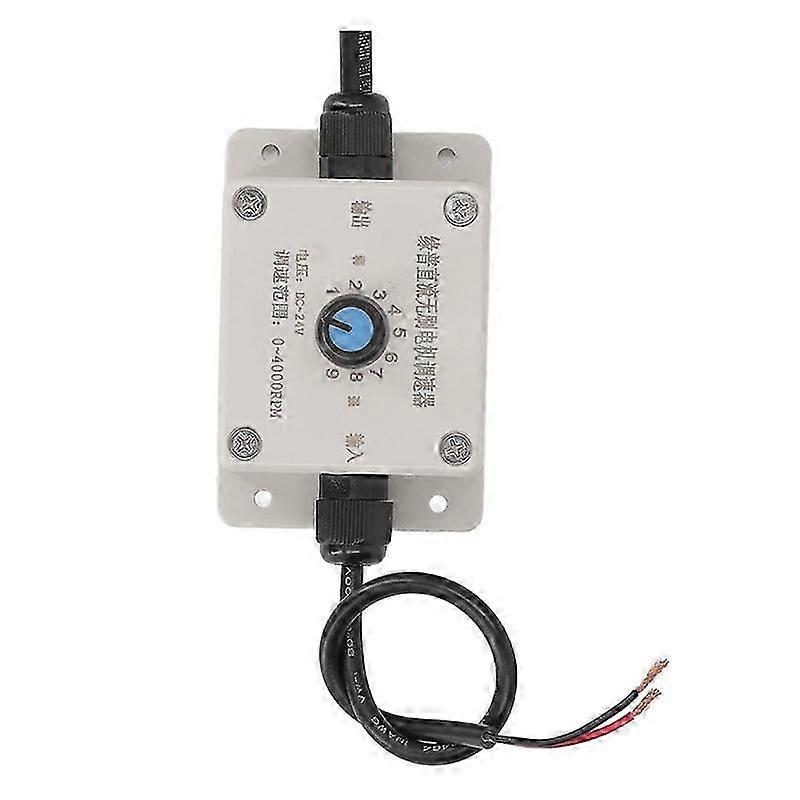 30W Concrete , 4000RPM Electric Vibrating Motor with Speed Controller & Adjustable Exciting