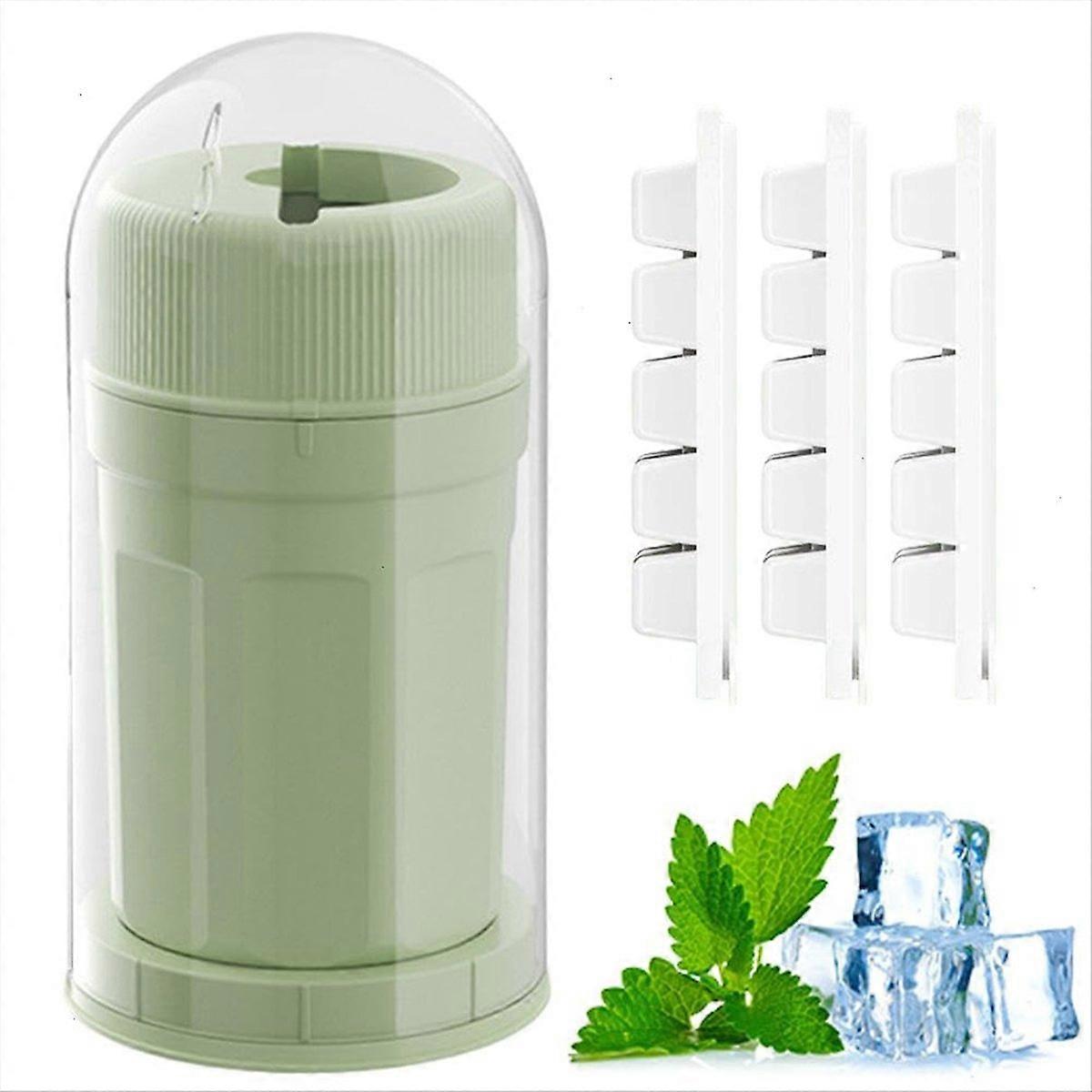 Rotating Ice Grid Ice Block Mold Ice Making Cup Green
