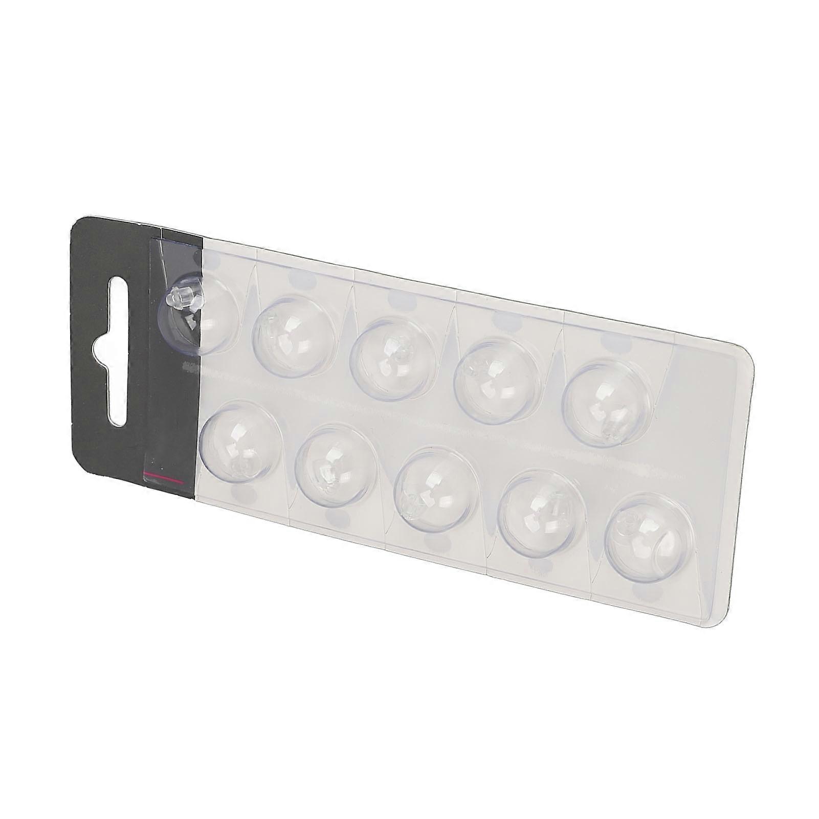 10pcs Sound Amplifier Open Domes Round Shaped Soft Silicone Universal Ear Plug Tips Dome Set for Oticon MiniFit 8mm / 0.31in 