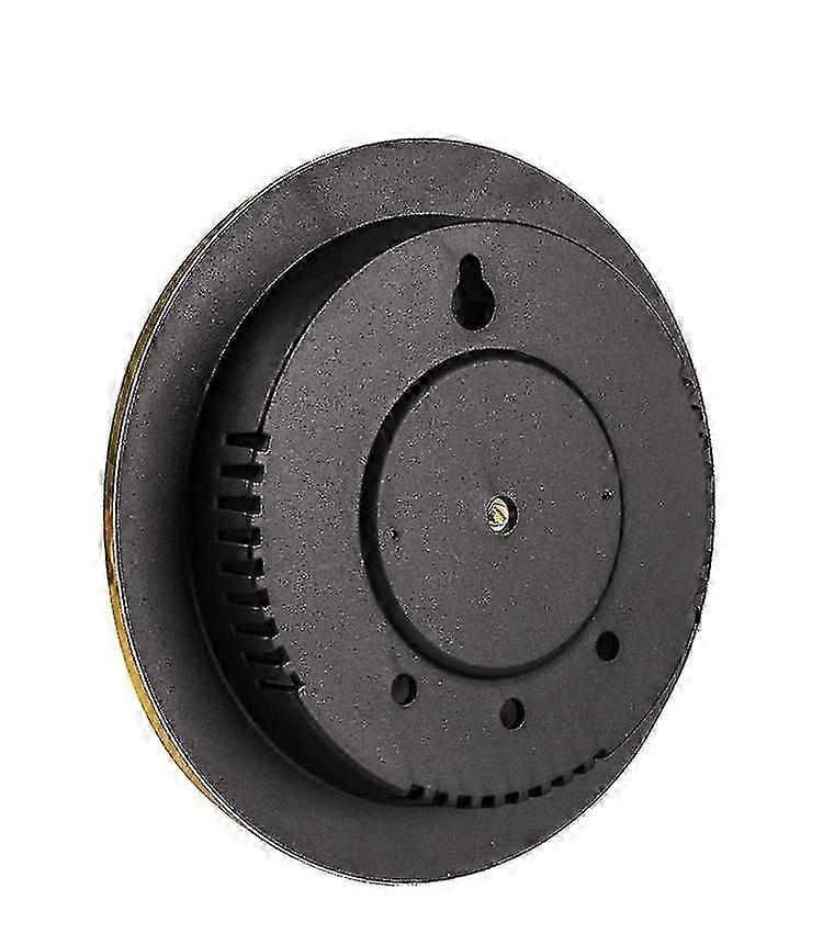 Dial Type Barometer With Thermometer Hygrometer Weather Station Barometric Pressure Measures(color:gold)