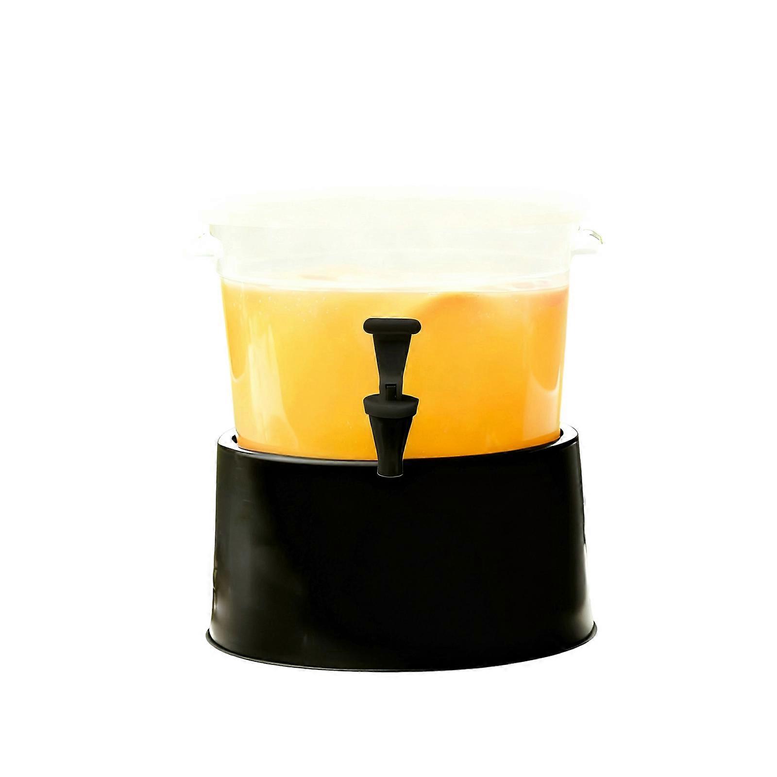 Plastic Leak Proof Iced Beverage Dispenser With Tap Drink Container for Fridge Large Capacity Refrigerator Water Pitcher Multicolor