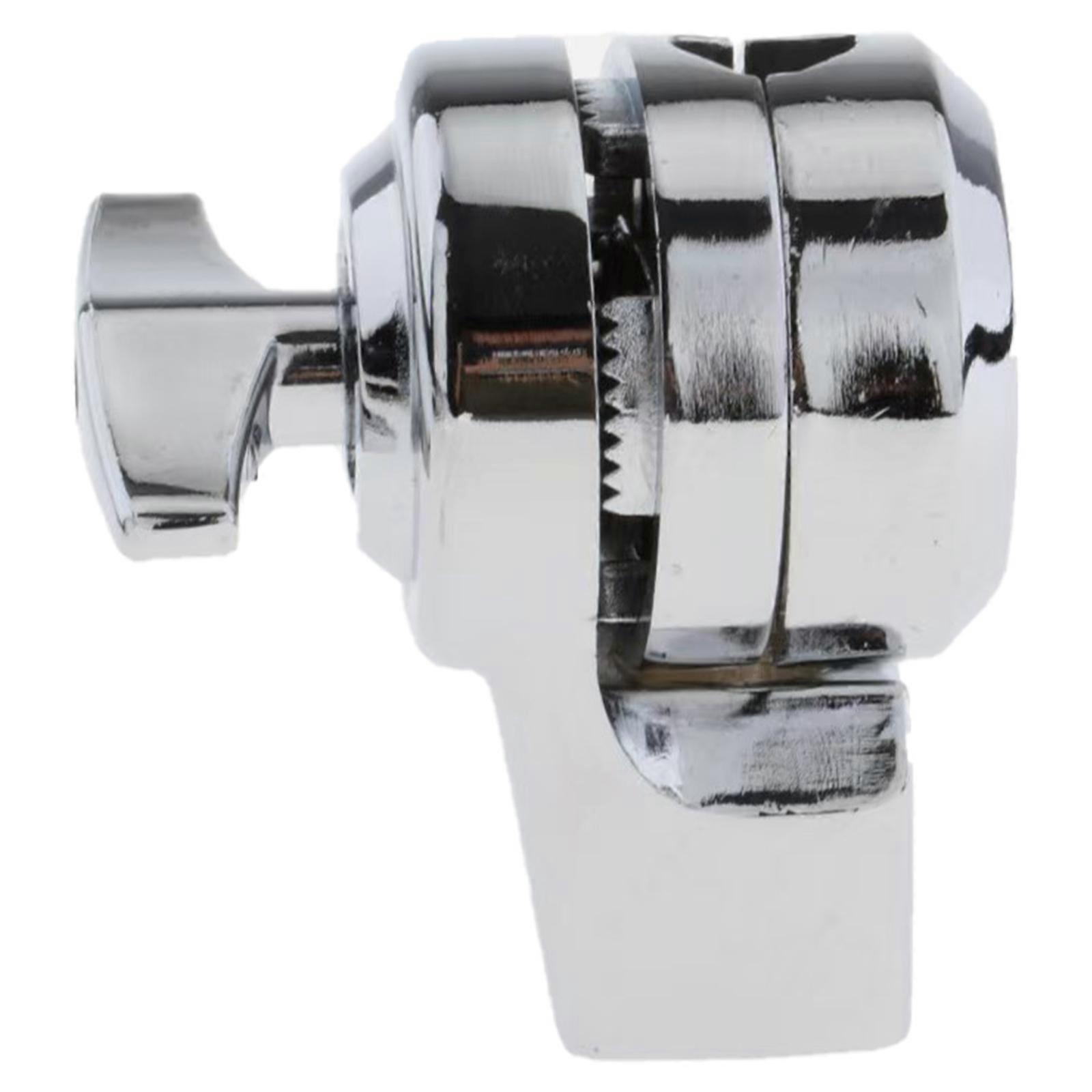 Drum Set Rack Connector Rustproof Adaptable Length Metal Texture Multifuntional Hook Joint for Multiple Applications Multicolor