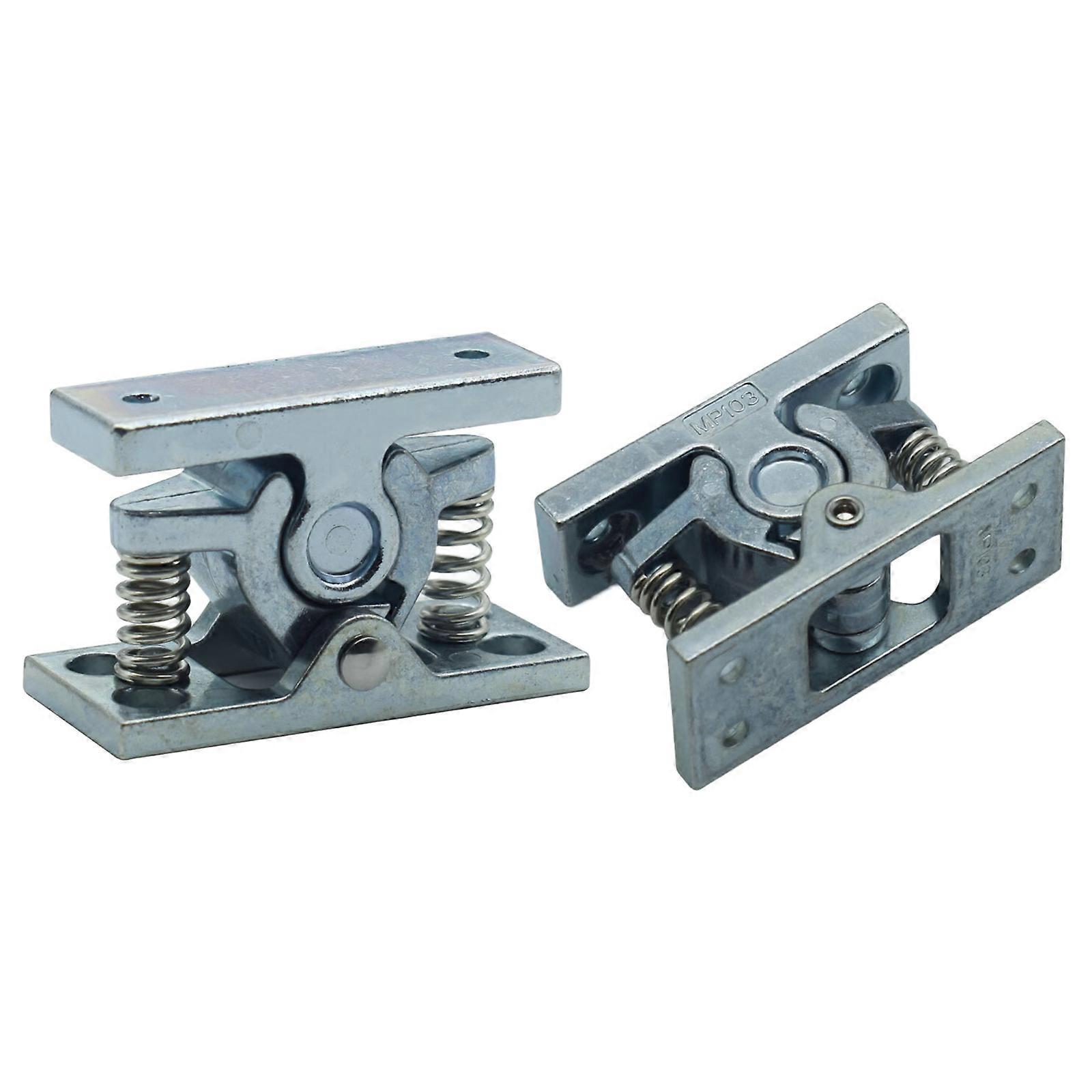 Spring Latches Lock Press Closures Door Latches Smooth Quiet Operation Corrosions Resistant Latches for Industrial Door Multicolor