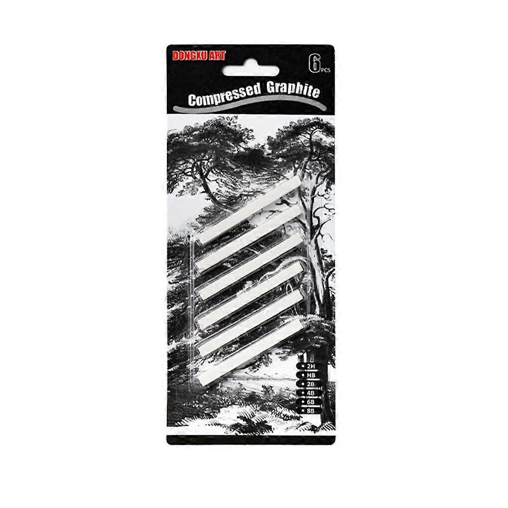 Compressed Charcoal Sticks Sketch Pencil Portable Art Craft Shading For Drawing And Painting Type 3 1 Count Pack