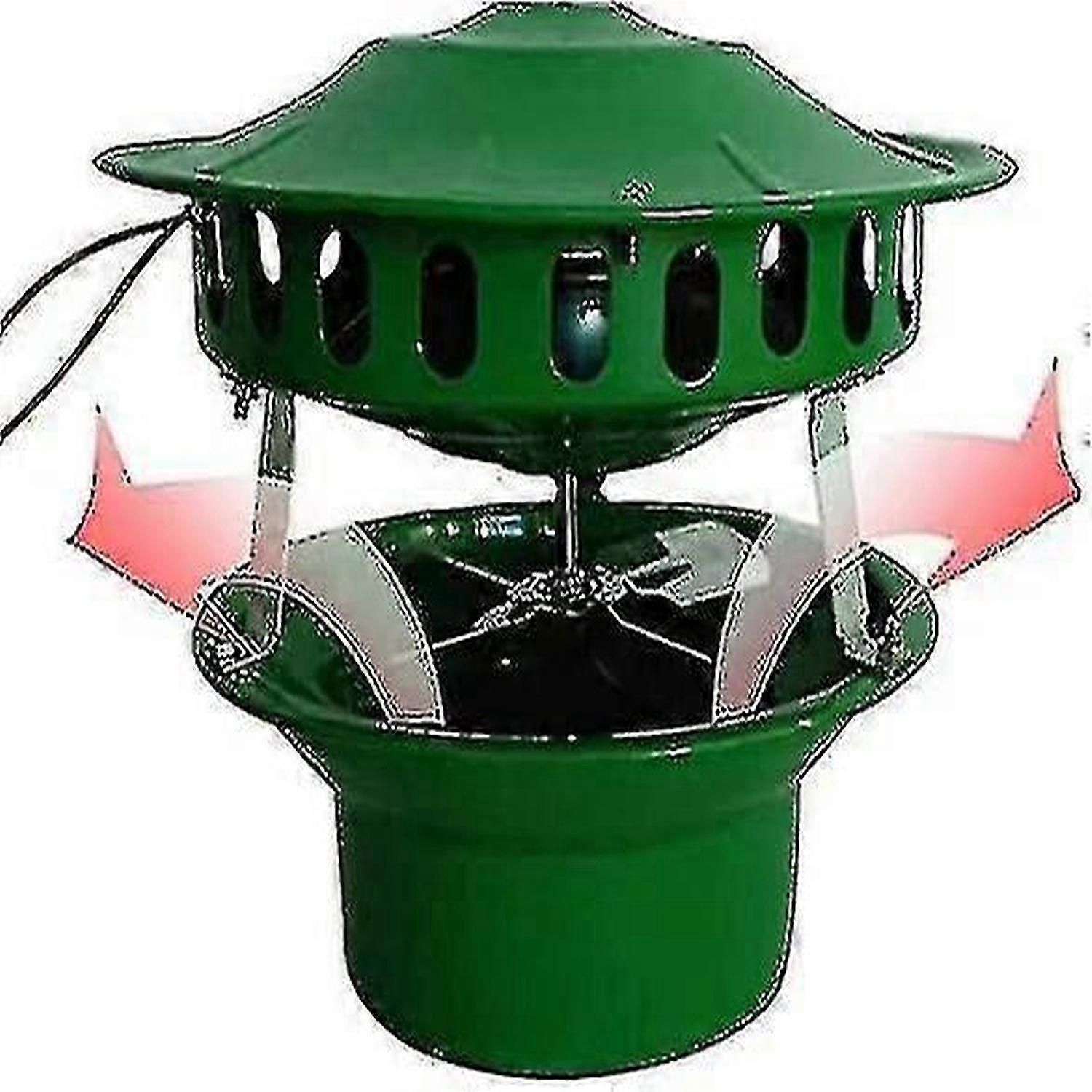 バーベキュー小屋暖炉用電気煙突ファンサーモストーブ薪オーブン - 80W-Yvan