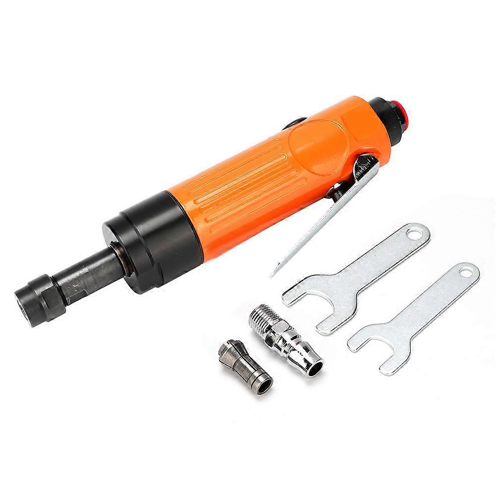 Grinding machine for pneumatic tool with 1/4in straight shank