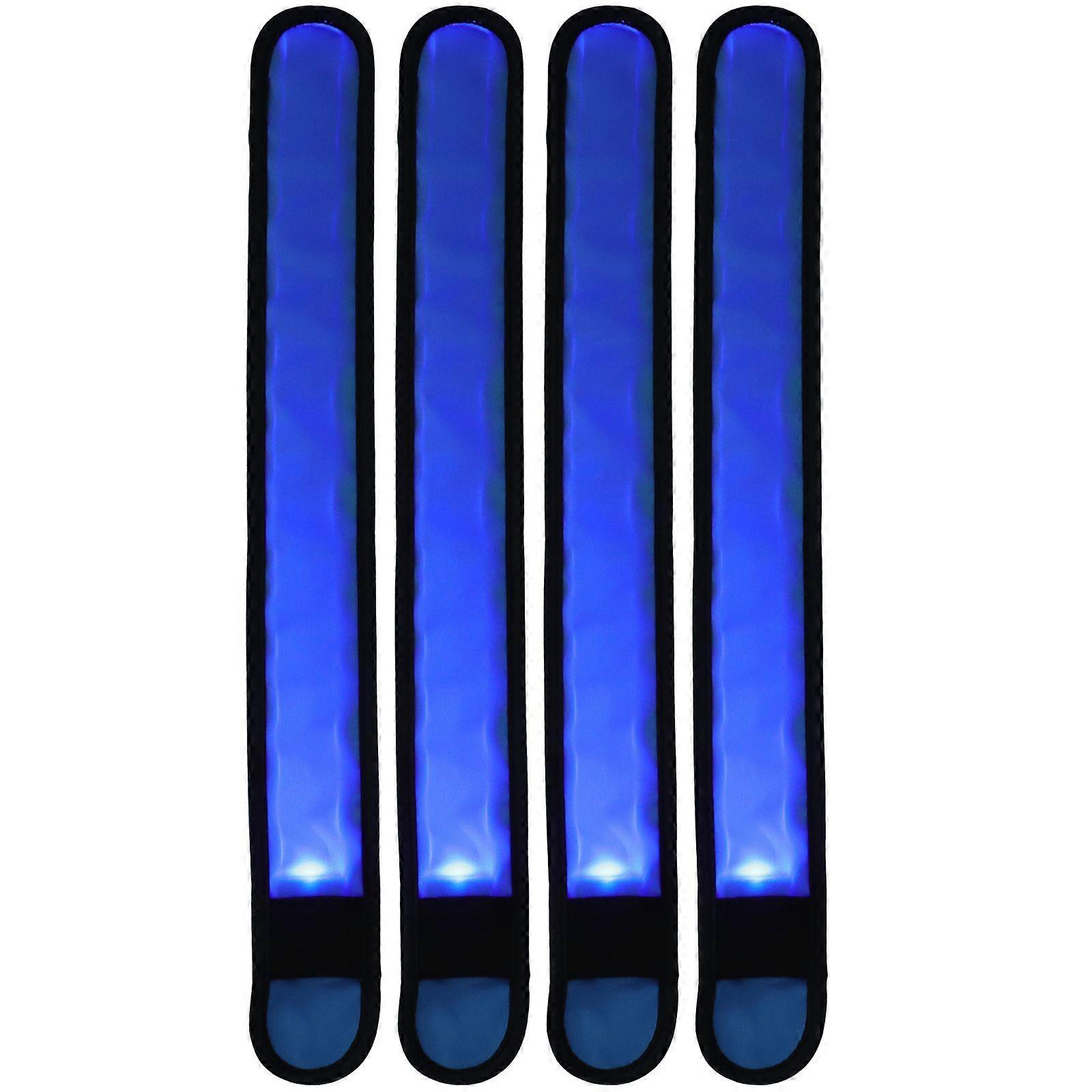 4pcs乗馬馬レッグベルトLED馬レッグバンドパーツ乗馬アクセサリー屋外ホースライダーホースレッグストラップ乗馬用品