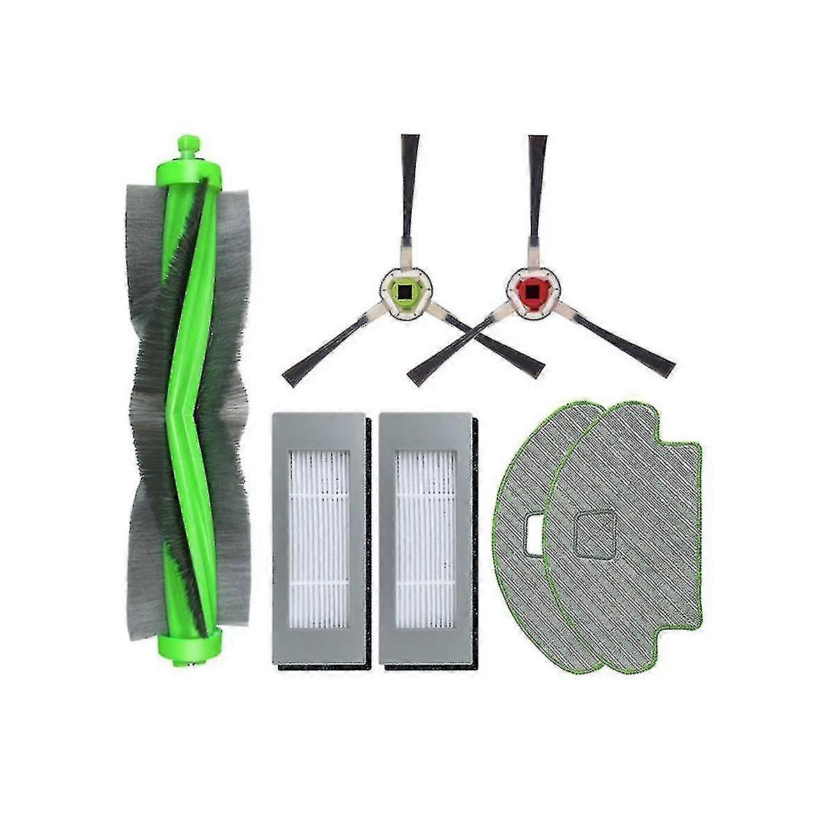 Main Brush & Hepa Filter & Side Brush & Mop Cloths For Combo 113 R113840 Robot Vacuum Cleaner Spare Edition 1110