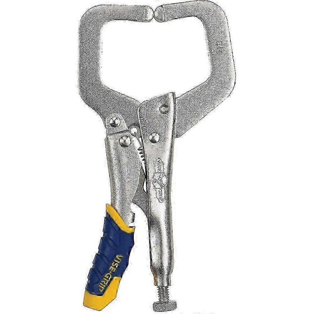 6-Inch Locking C-Clamps with Quick Release, Standard Tip