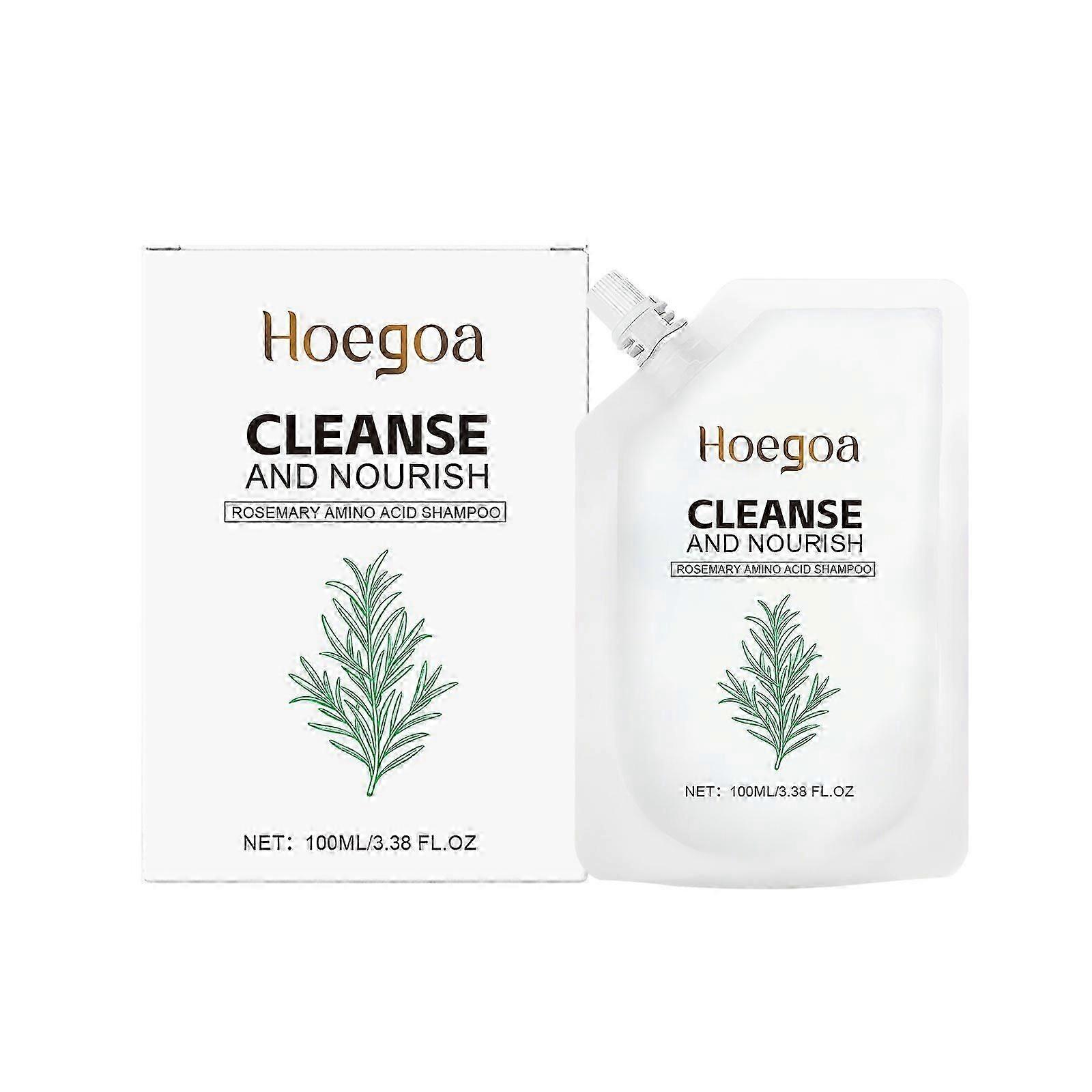Hoegoa Rosemary Shampoo Is Refreshing, Gentle, Cleansing, Smooth And Lustrous, And Provides Rich Foam For Daily Care