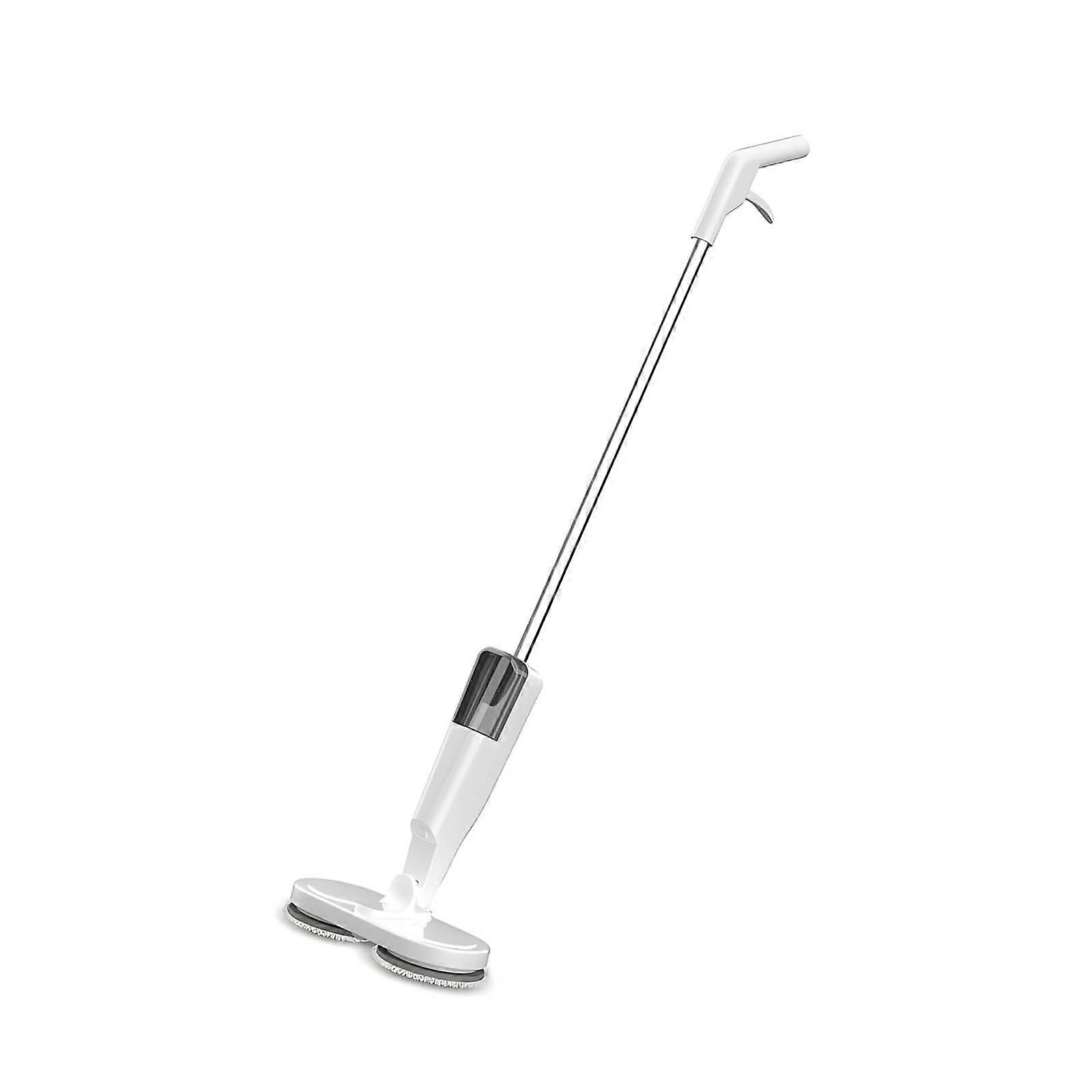 Rechargeable Turn Scourer With Modifiable Length Handle Automatic Advance Profound Cleansing Answer  White