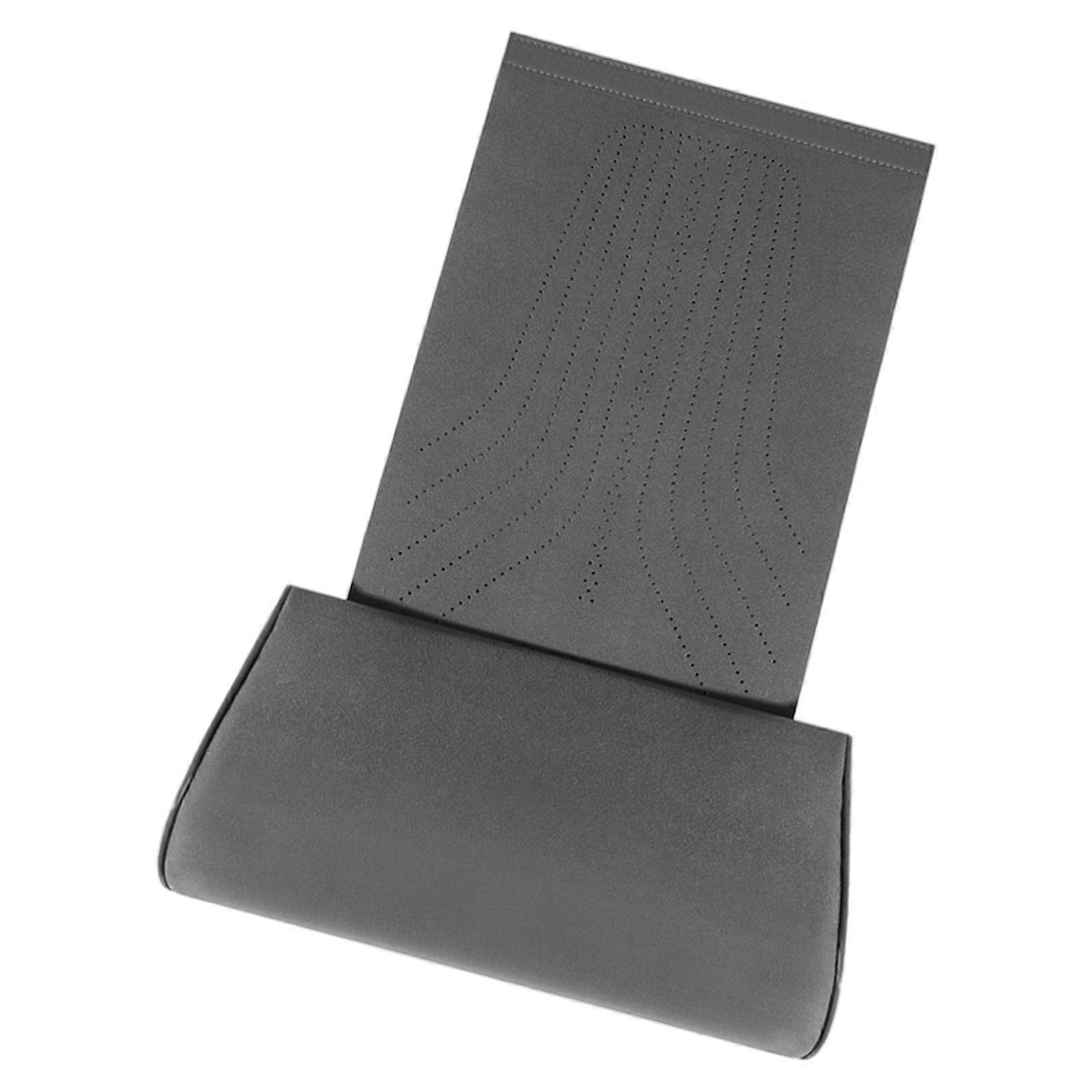 Universal Car Seat Pad with Extendable Memory Foams Leg Rest Fabric Not Slip Installation Car Spare Part for Travel Multicolor