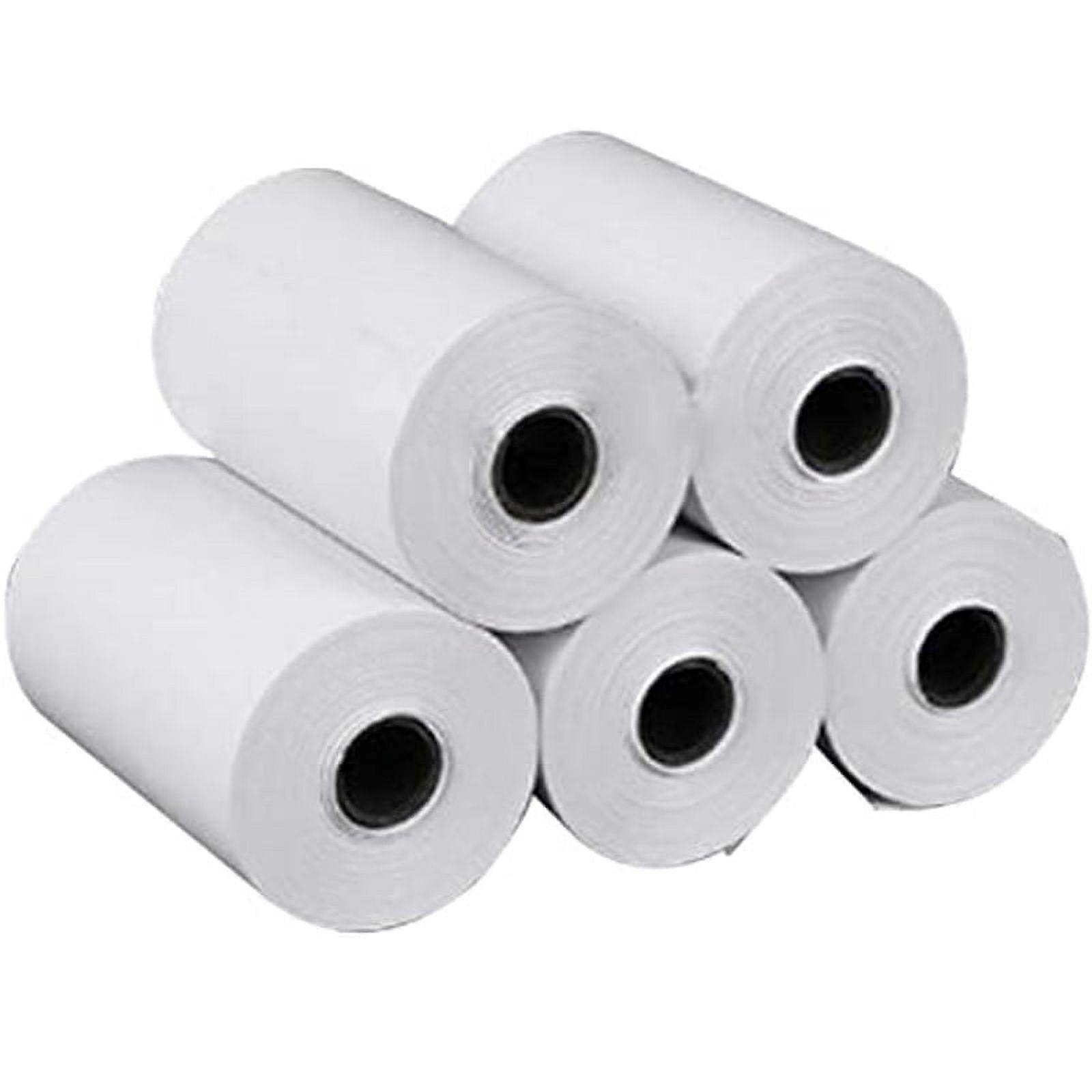 OBOSOE Thermal Paper for Mini Printer, 5 Rolls Compatible with Wireless Pocket Label Printers for Photos, Receipts, Notes, Labels, QR Codes